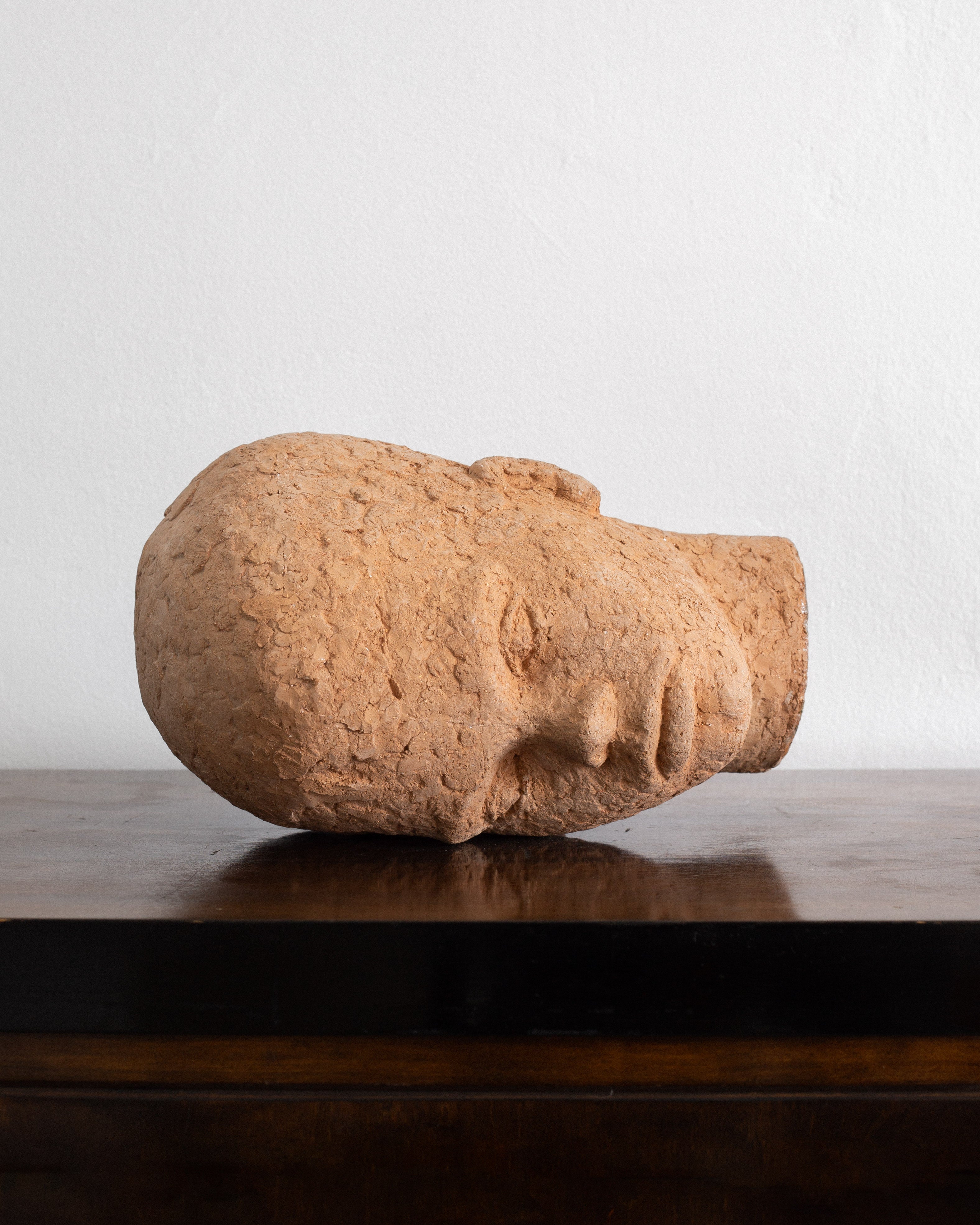 Mid Century Terracotta Sculpture by Birgit Wiberg-Stefelt | The Oblist — handcrafted terracotta, earthy color