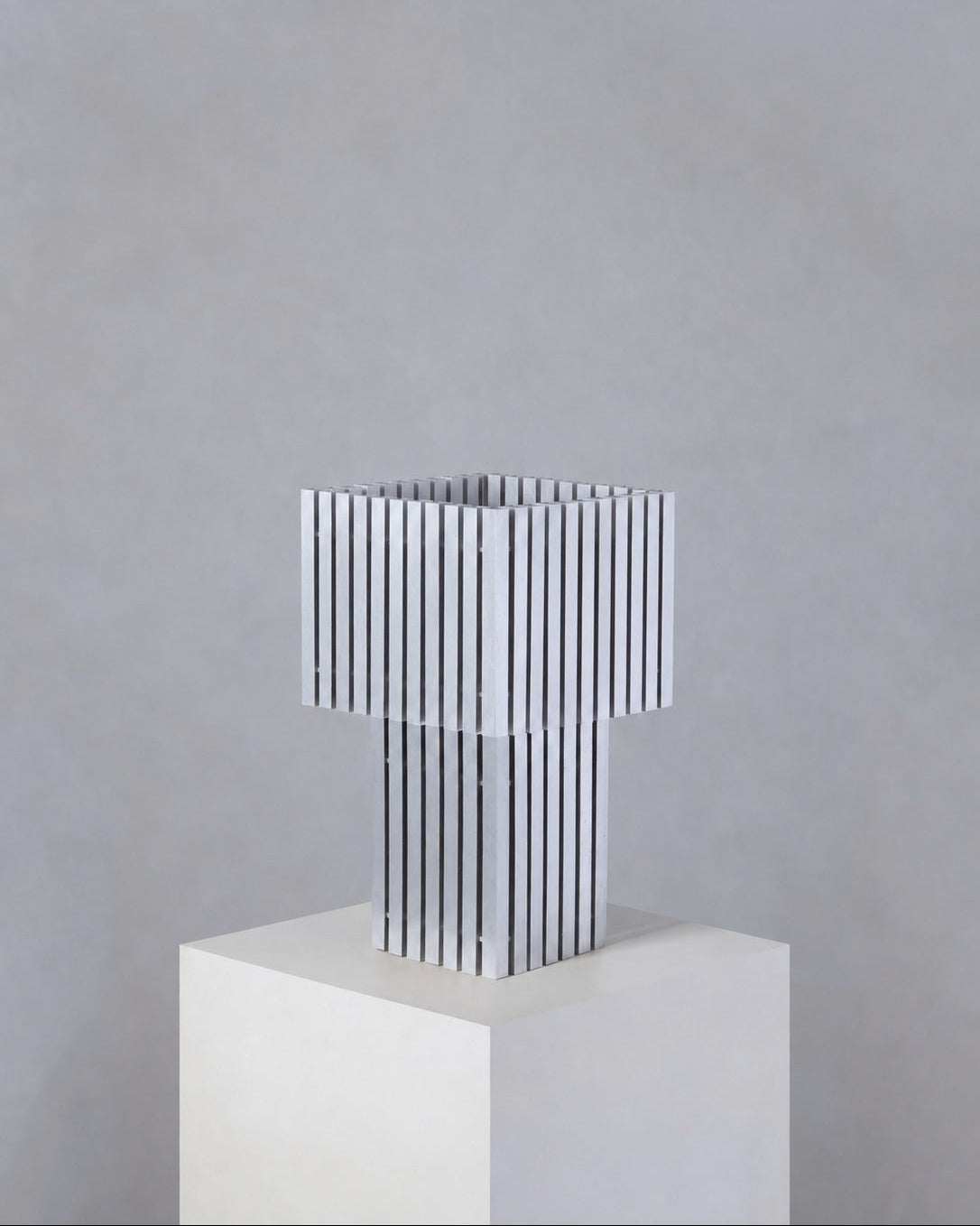 Metal Parallilo Table Lamp by Stamatios | The Oblist