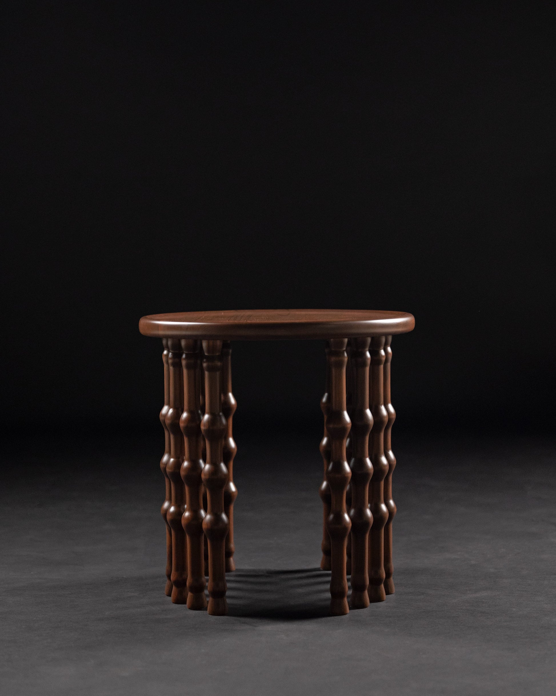 Arcus Side Table by Studio Indigene | The Oblist — handcrafted wood design