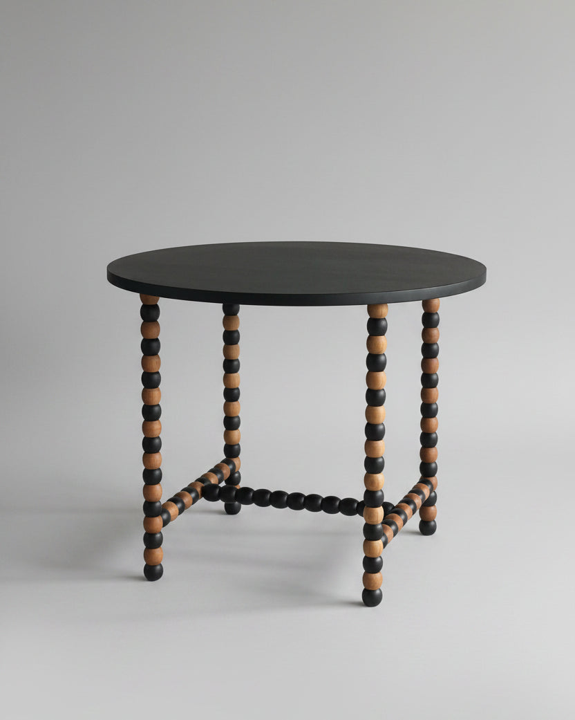 Onde Round Table by Studio Kallang | The Oblist — handcrafted wood, modern design