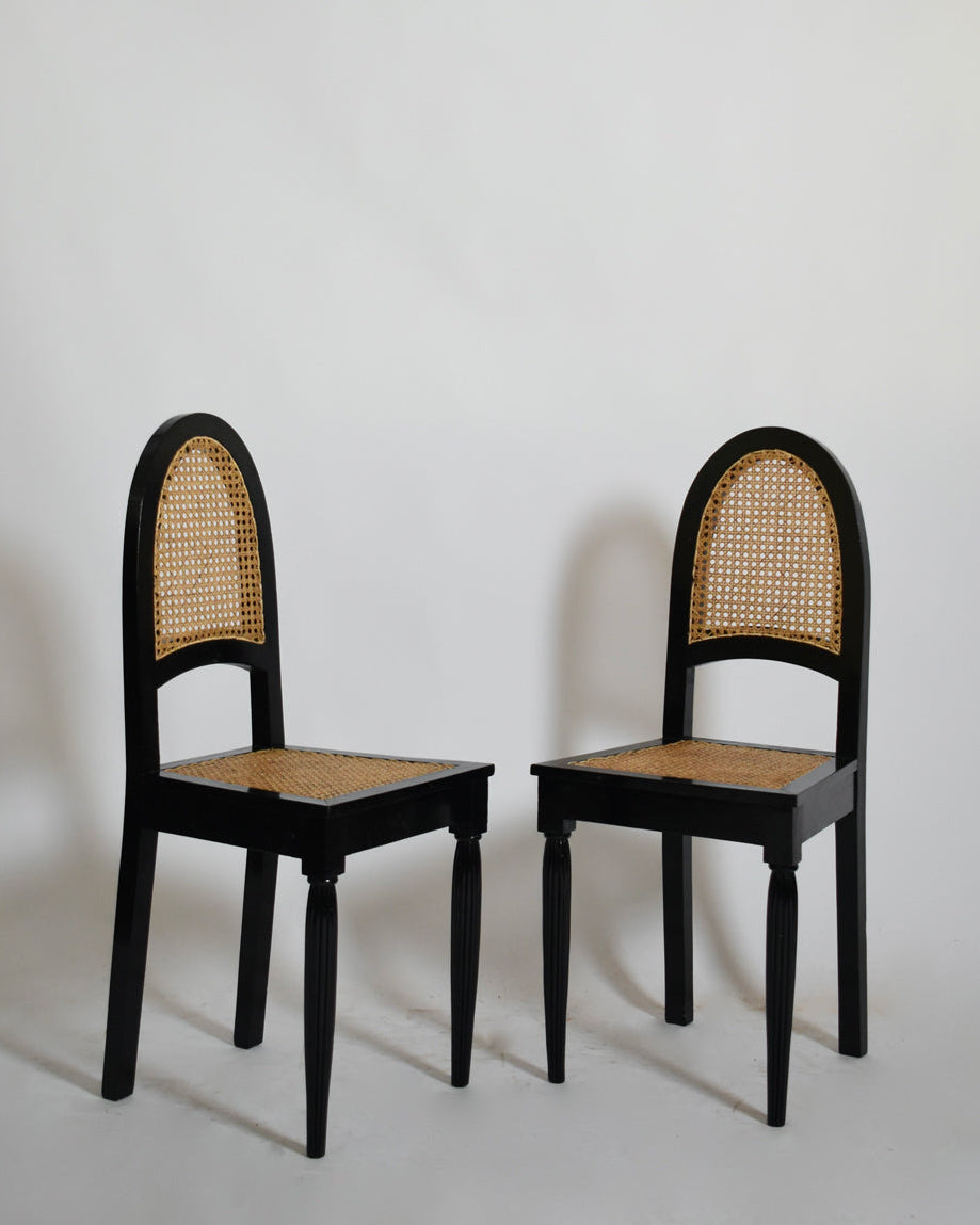 Pair of art deco chairs, 1930s by Barracuda Interiors | The Oblist