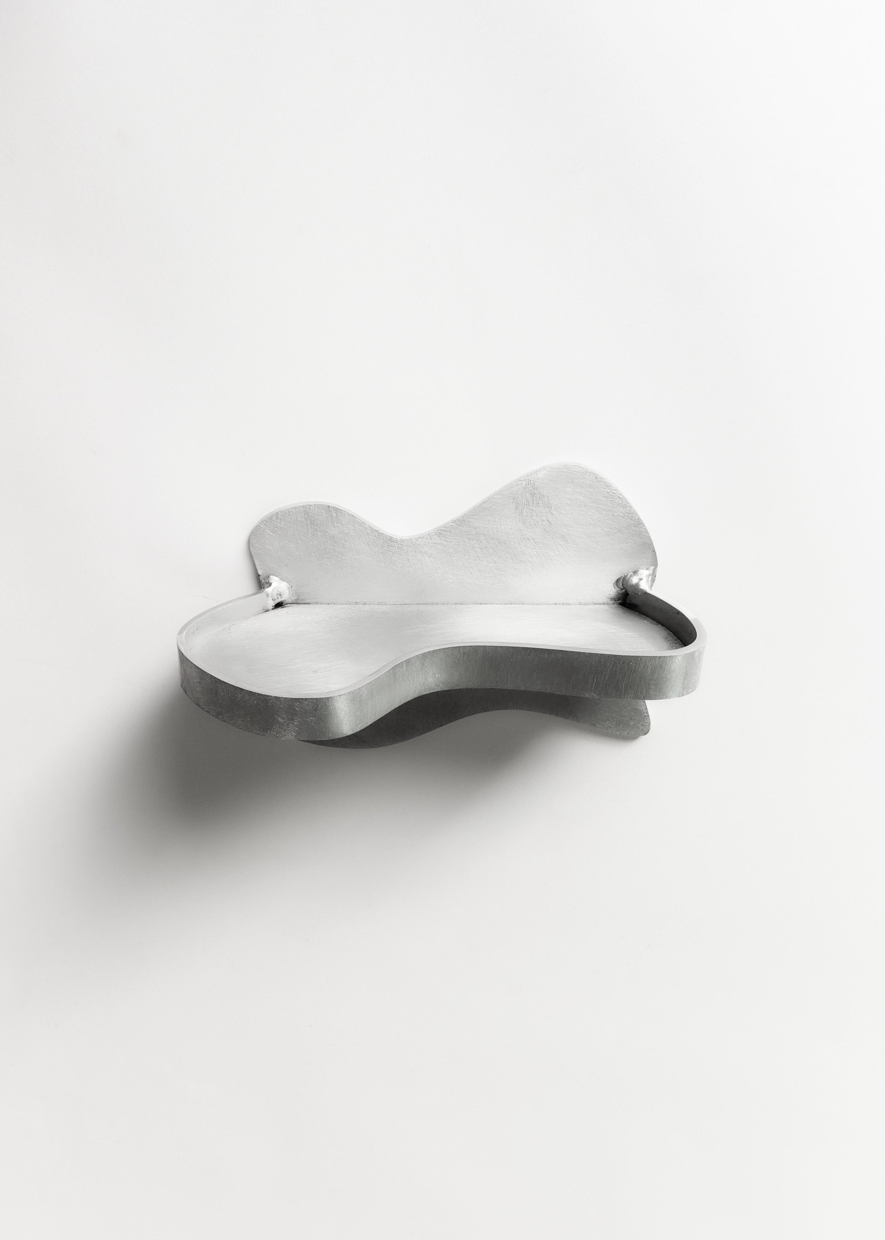 Small Shelf by Six Dots Design | The Oblist — handcrafted aluminum, modern design
