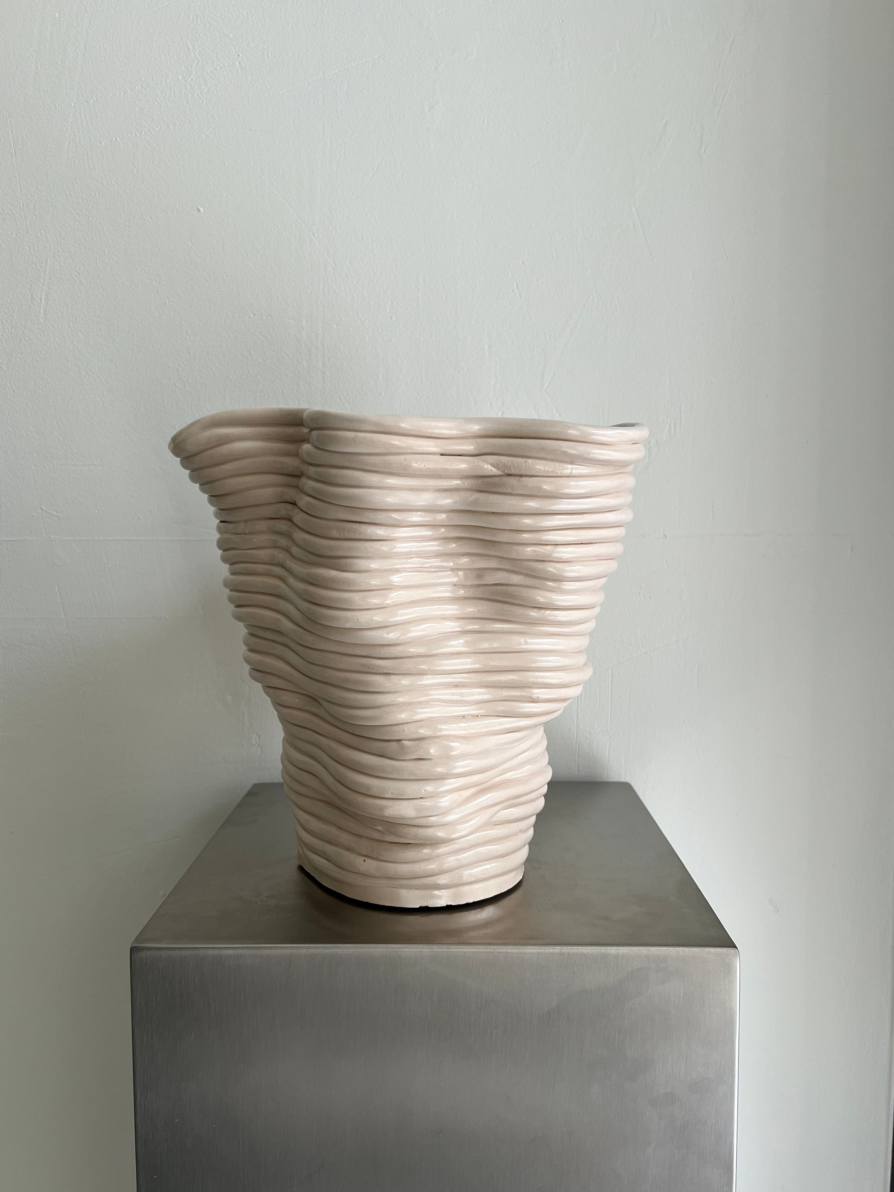 Wobbly Vase Natural by 2222Studio | The Oblist