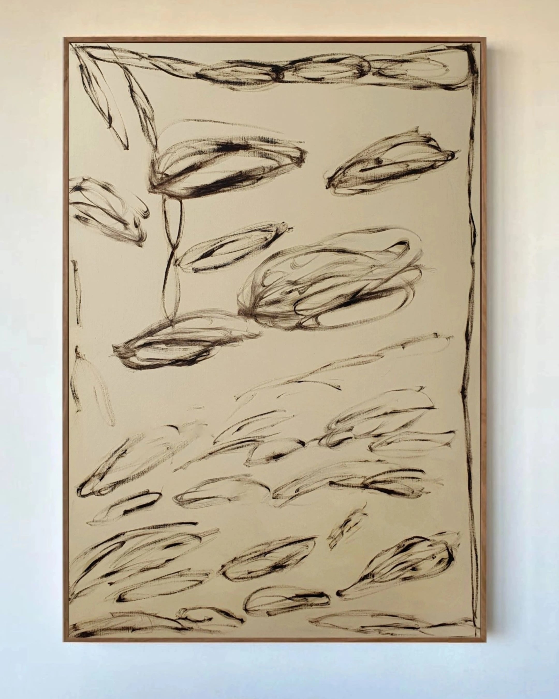 'Letters to Florence/ Royal' painting by Yeliza Gevorgyan | The Oblist