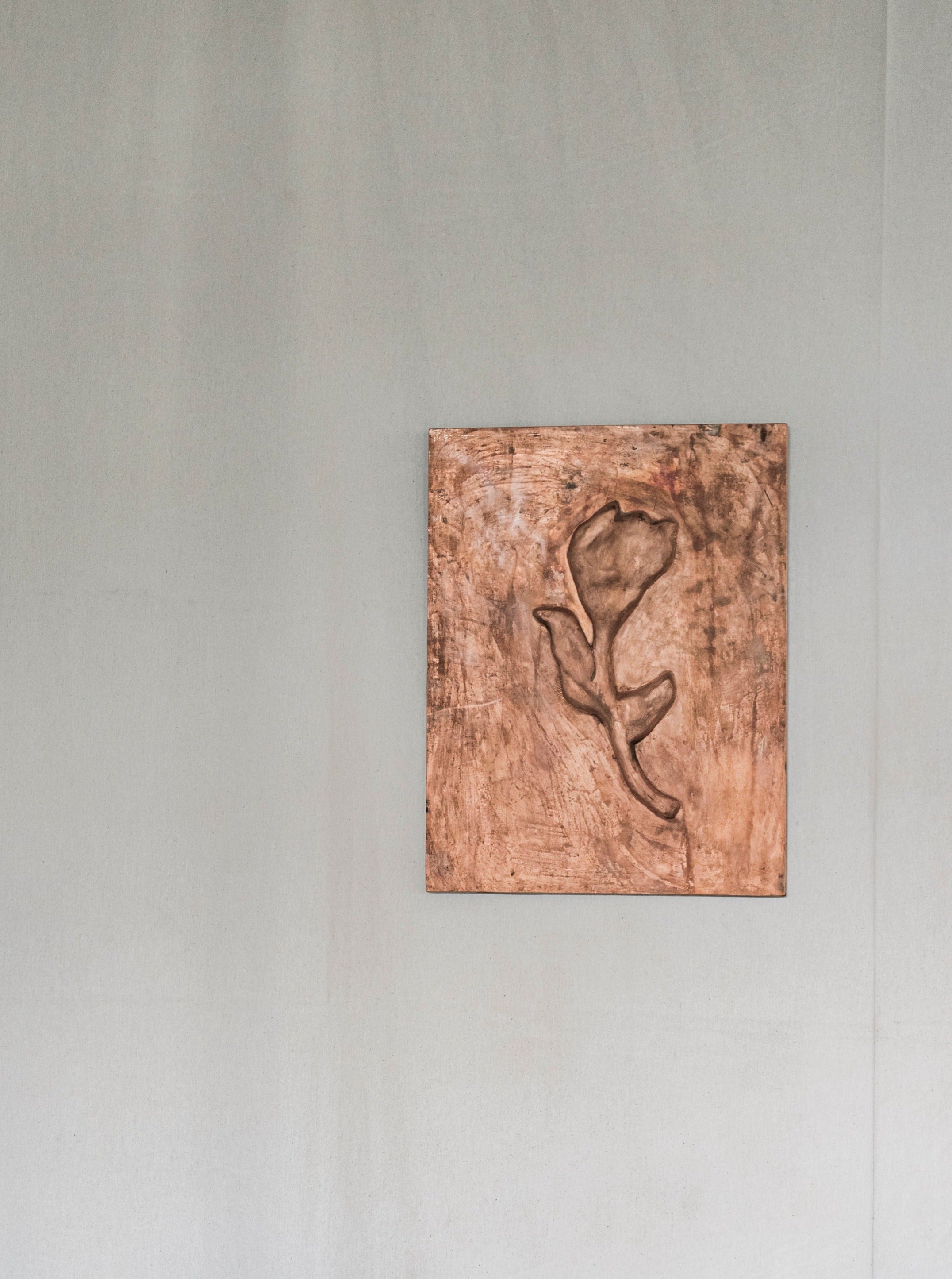 Rose' Chikanka by Rooms Studio | The Oblist — handcrafted terracotta wall sculpture
