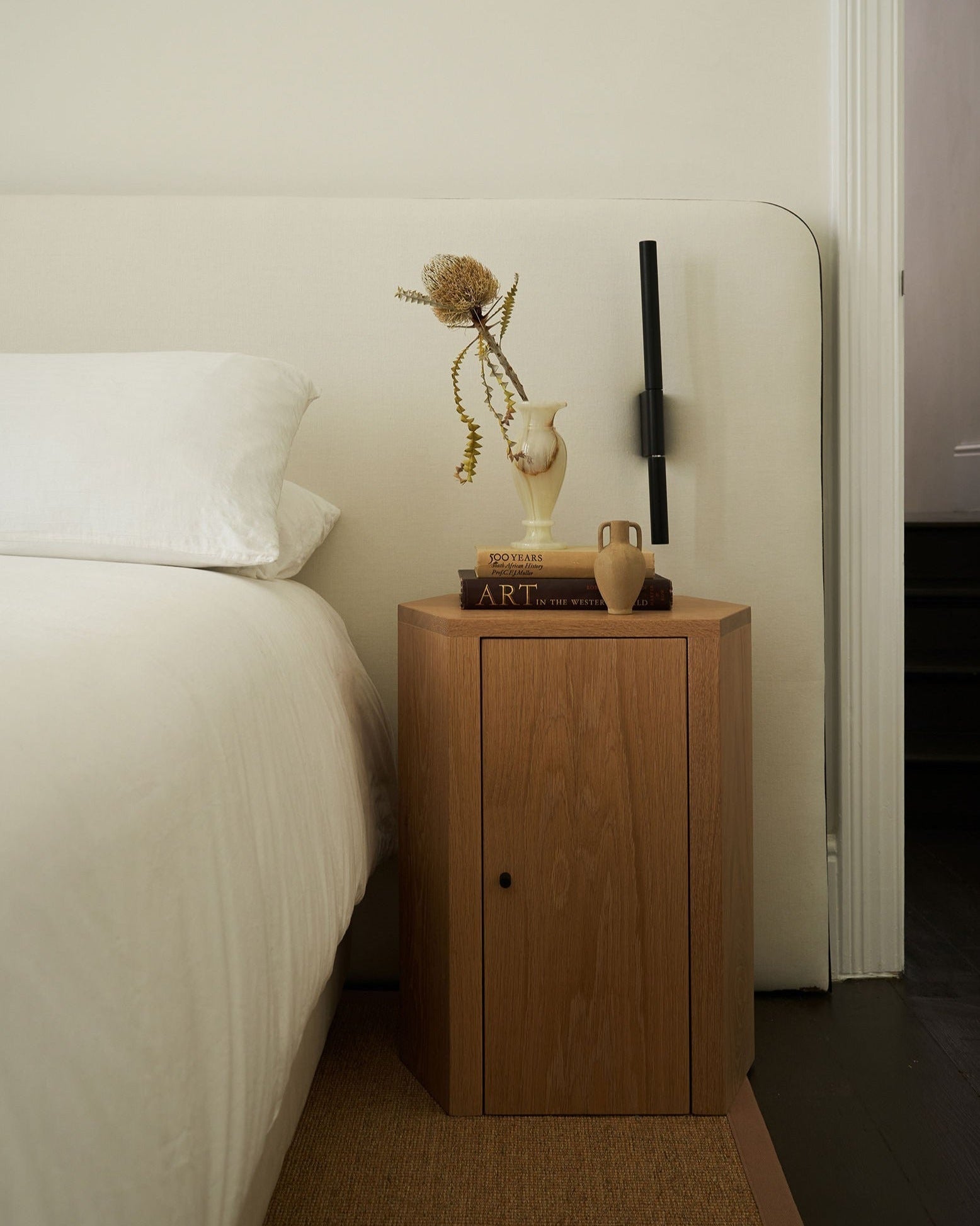 Pair of Park Night Stands in Oiled Oak by Lemon | The Oblist — modern oiled oak design