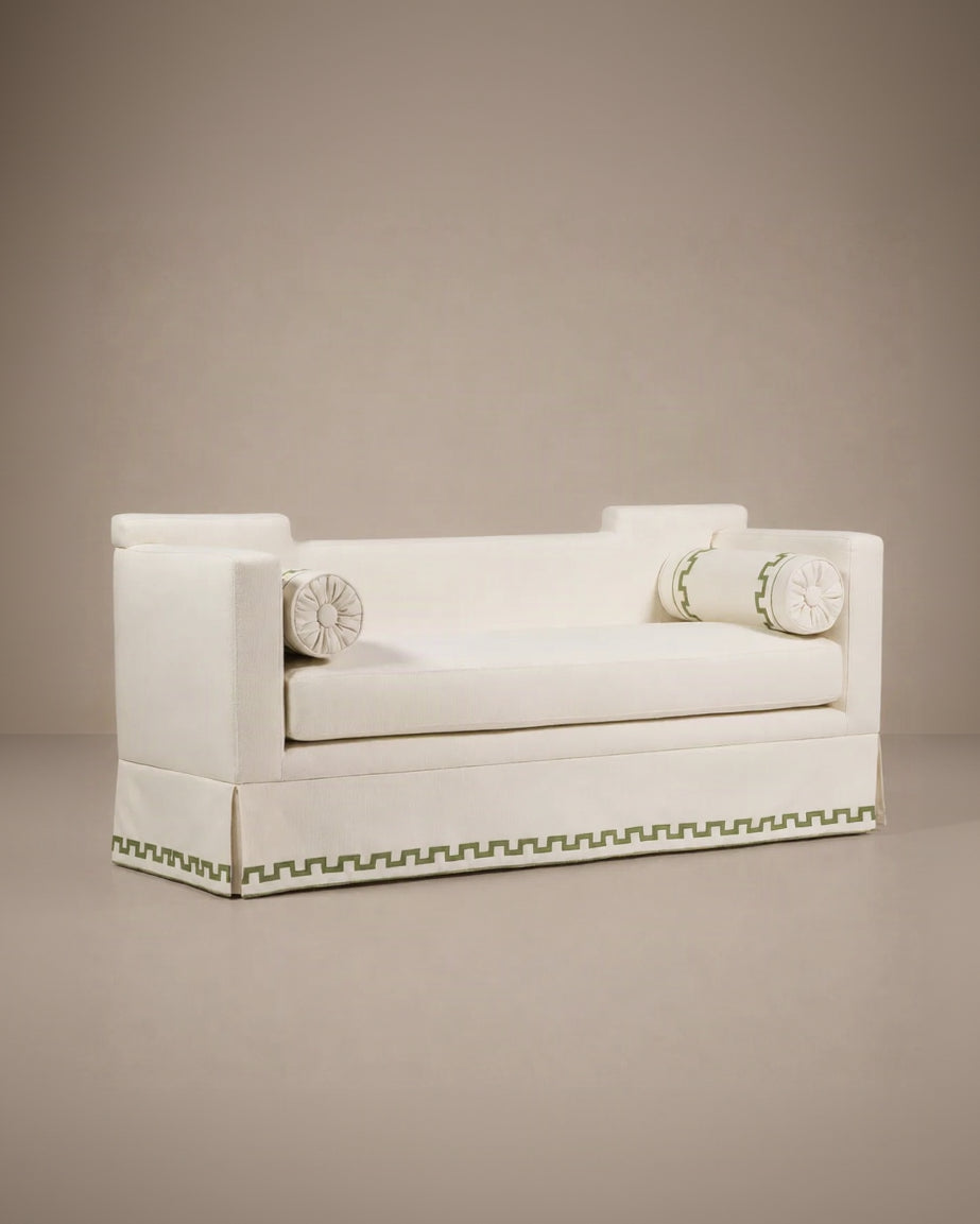 Julian Seat Bench III - Easy Colourwash - Devon Border by RIJD Interior | The Oblist