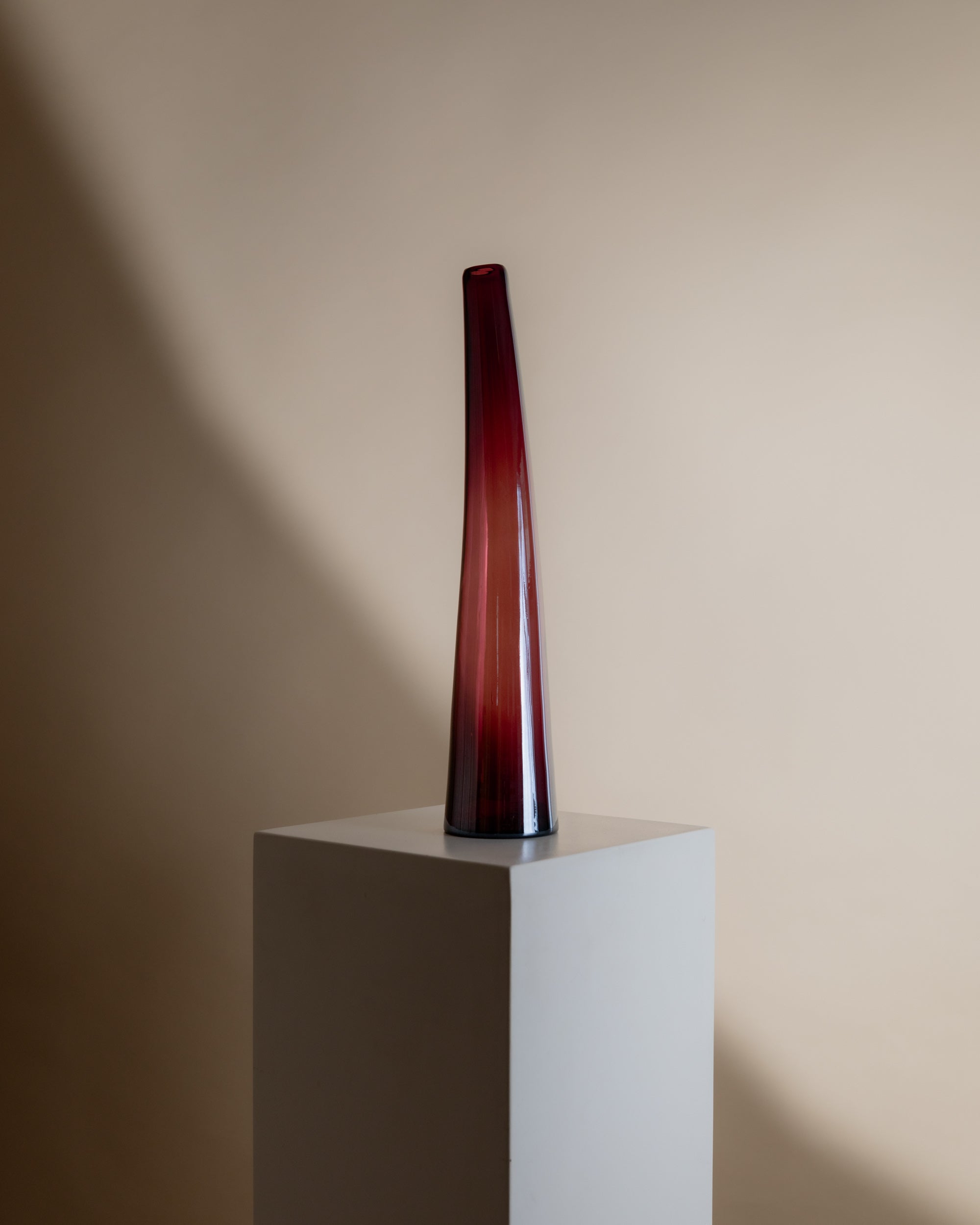 Large Murano Glass Vase, Italy 70s