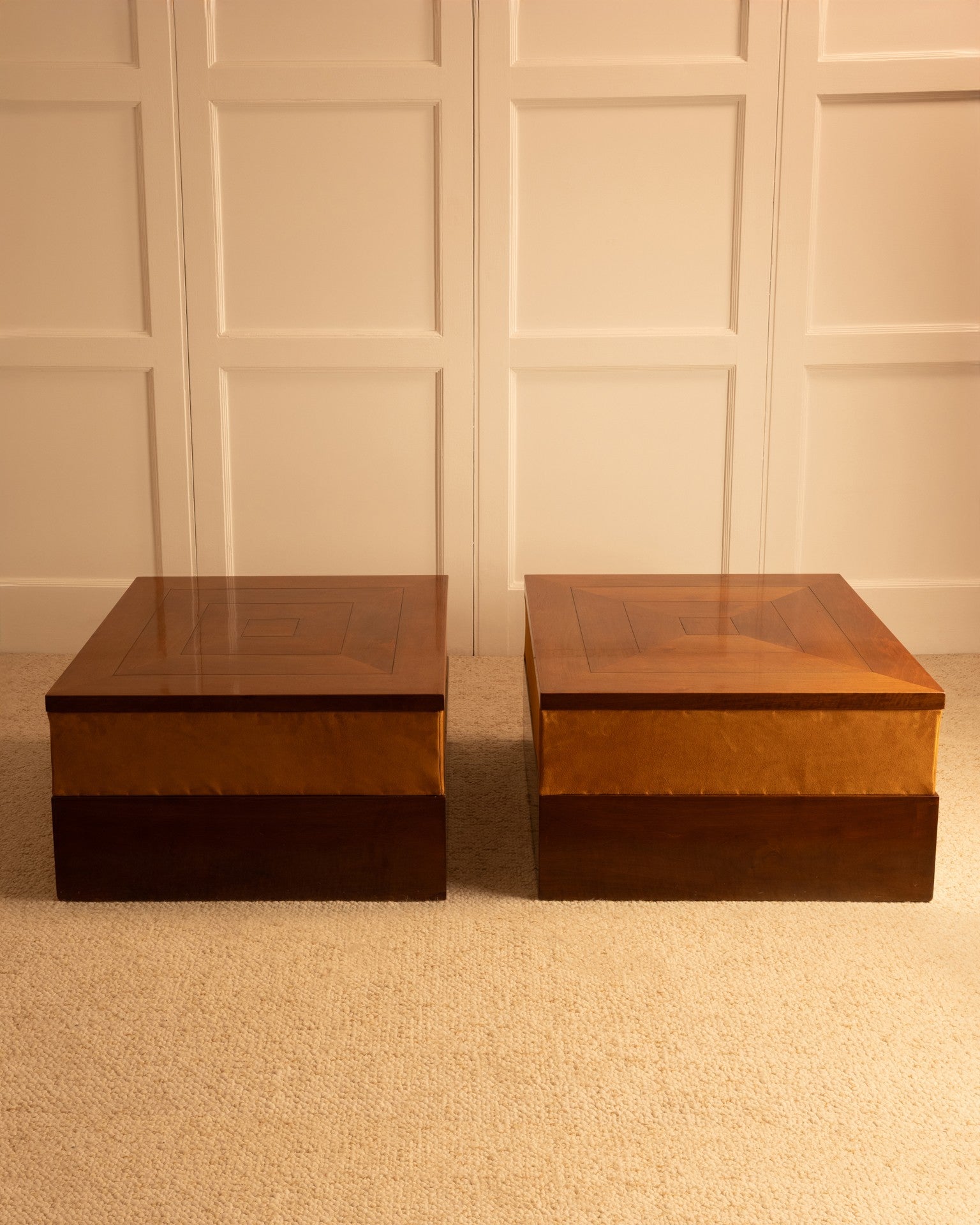 Paire de tables basses Paolo Buffa - Italie années 1940