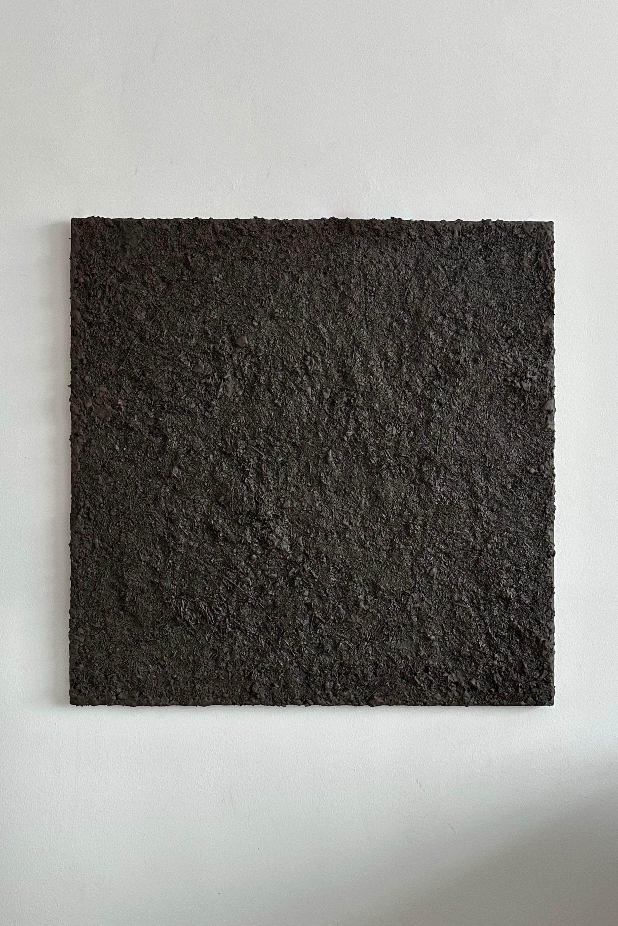 ARCHE 07' sculptural wall art by CARRARA Studio | The Oblist — textured black material