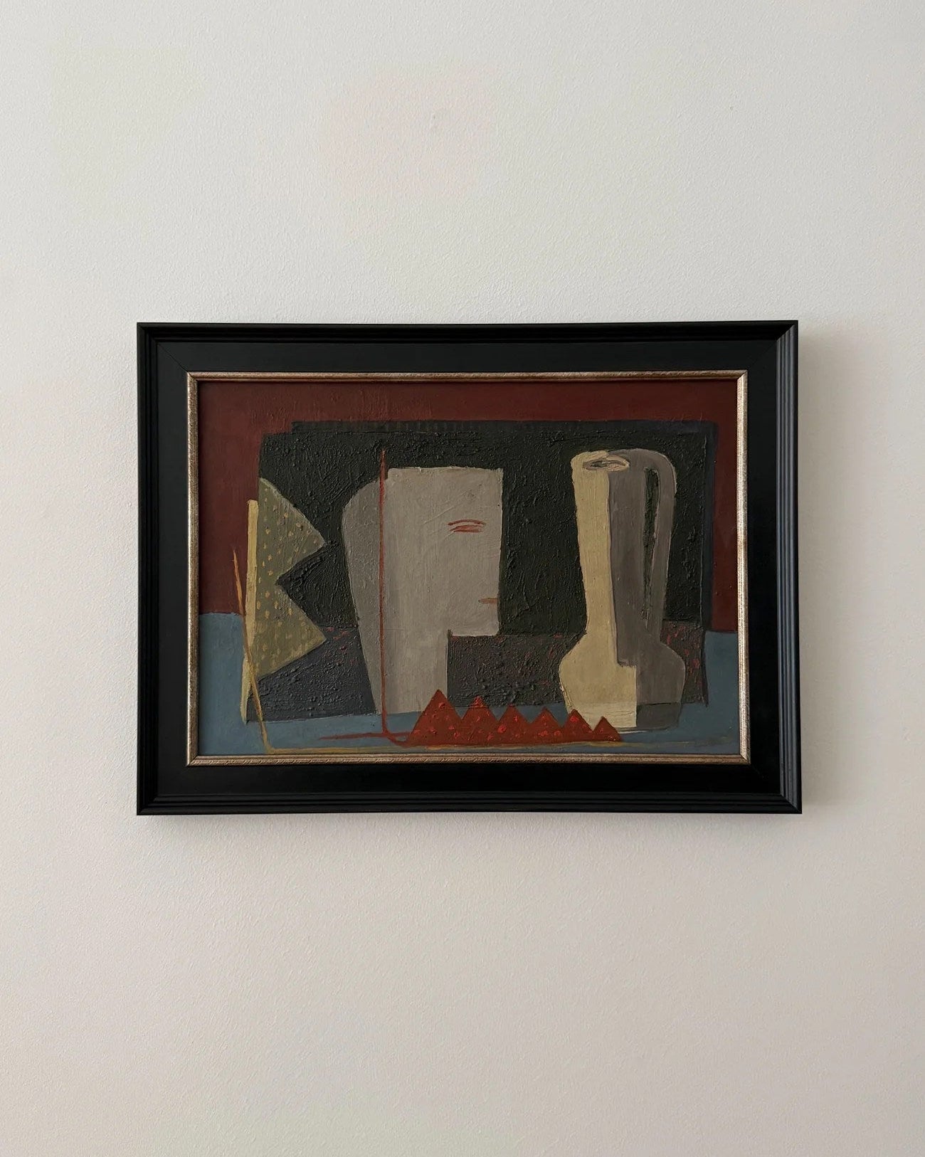 Cubist Still Life, Oil on Canvas, 1960s