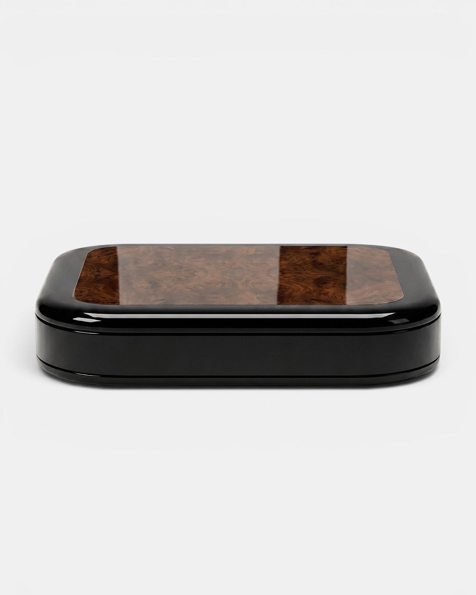 Abi Black Lacquered And Burl Wood by Marbera | The Oblist