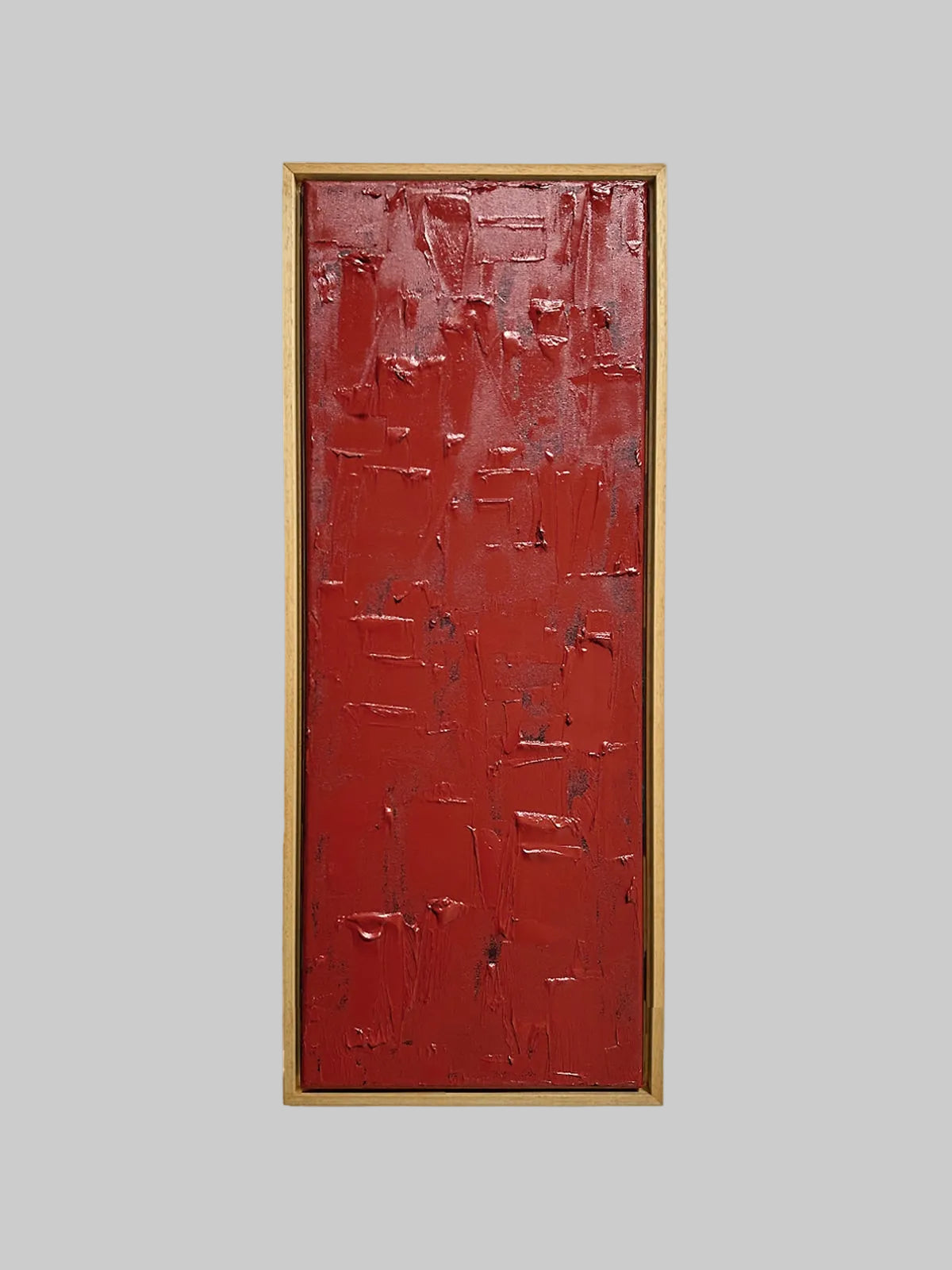 'Indian Red - Burnt Long' Painting by Roi Elmaliah | The Oblist