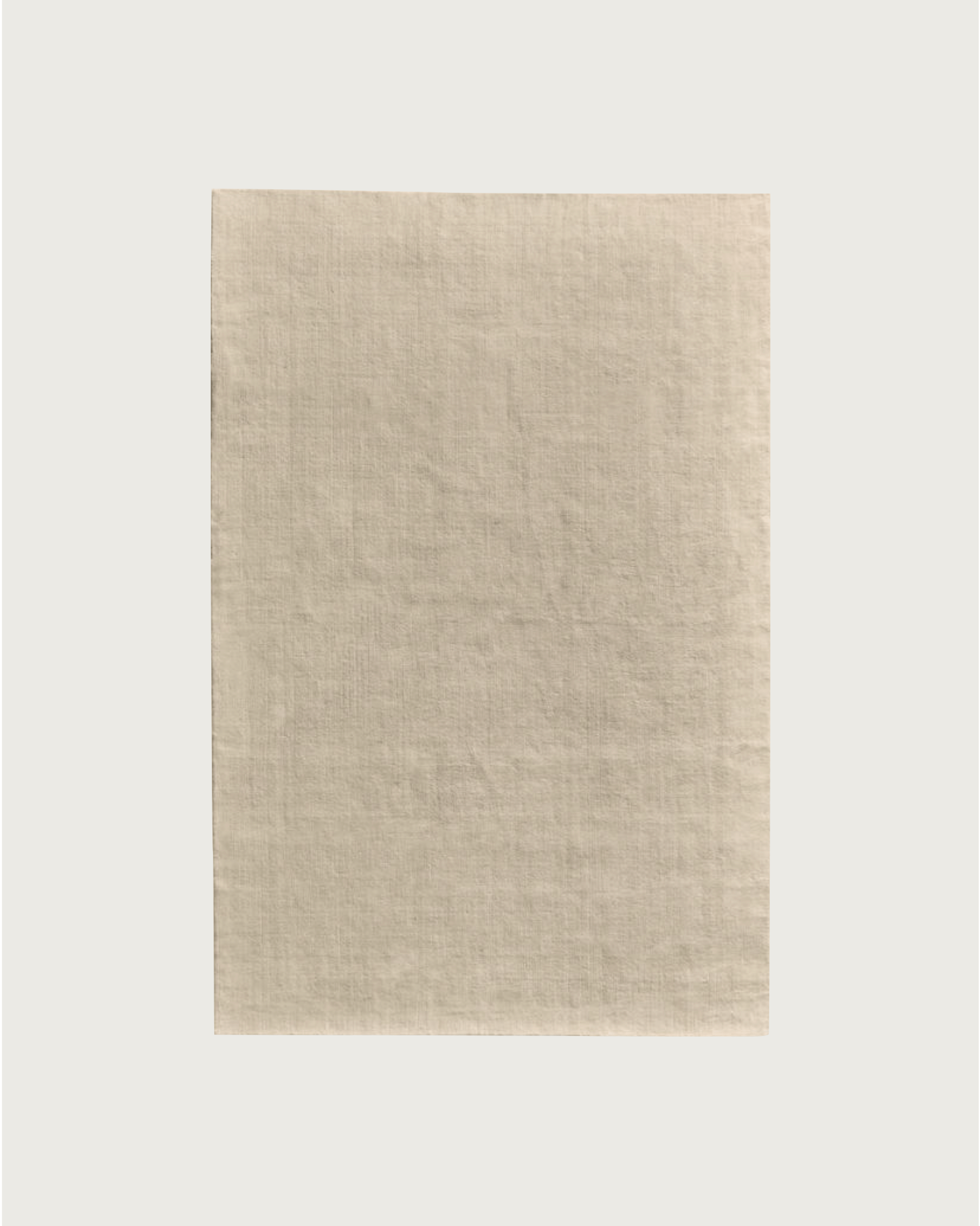 Rug 100% Wool New Zealand - Blanc Cassé by MOST | The Oblist — soft cream color