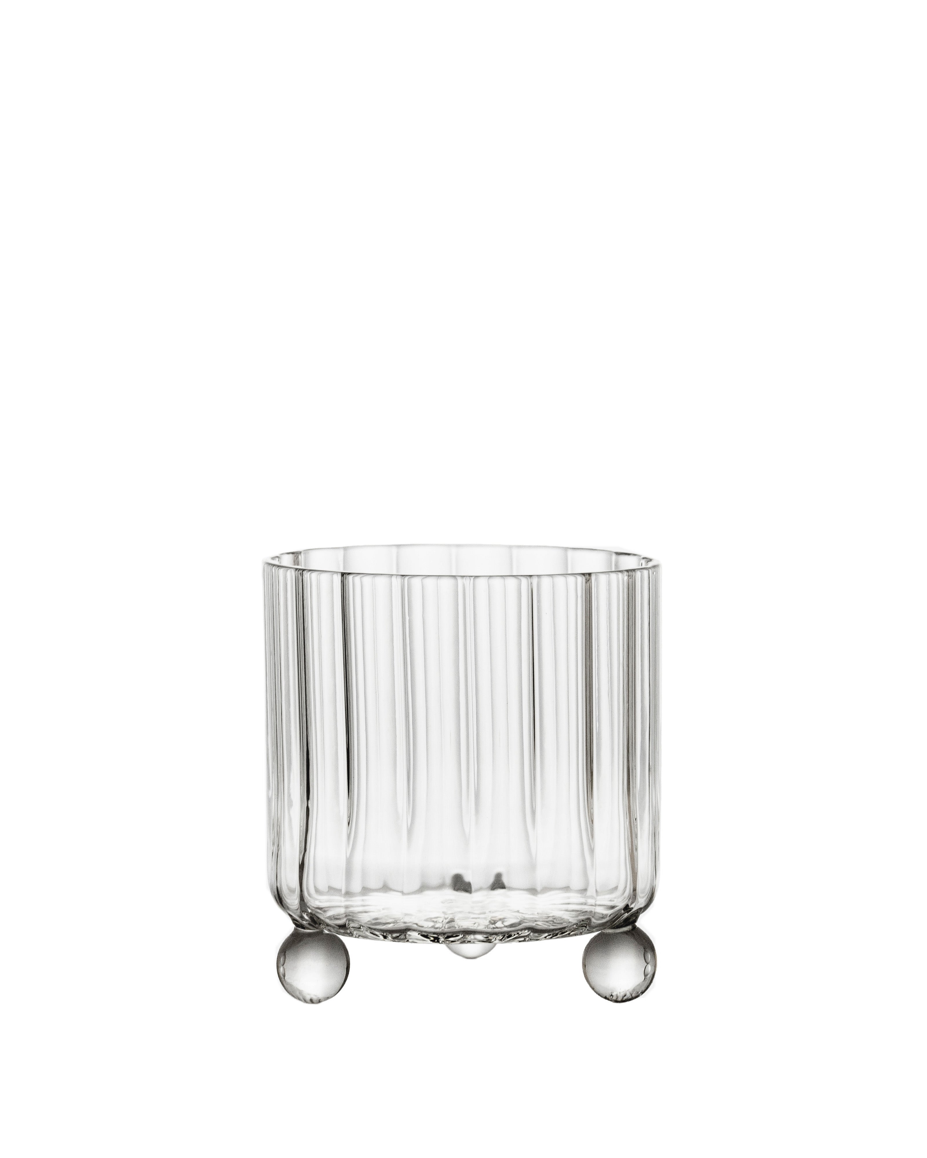 High Spirits — Lowball Glass Clear by Agustina Bottoni | The Oblist — clear glass, modern design