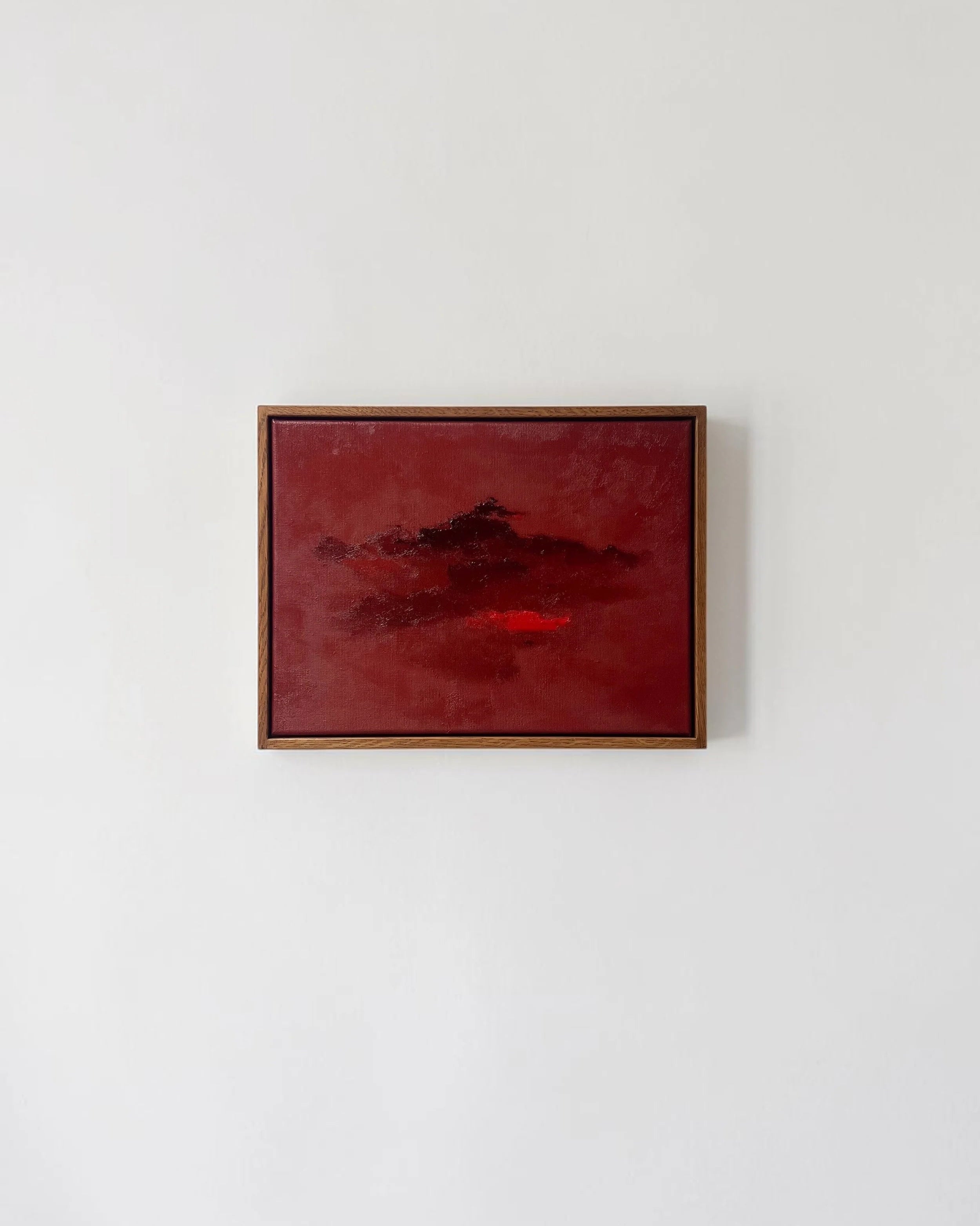 Crimson Hills (2026) - Oil Painting by Aimée Adriaansen by Aimée Adriaansen | The Oblist