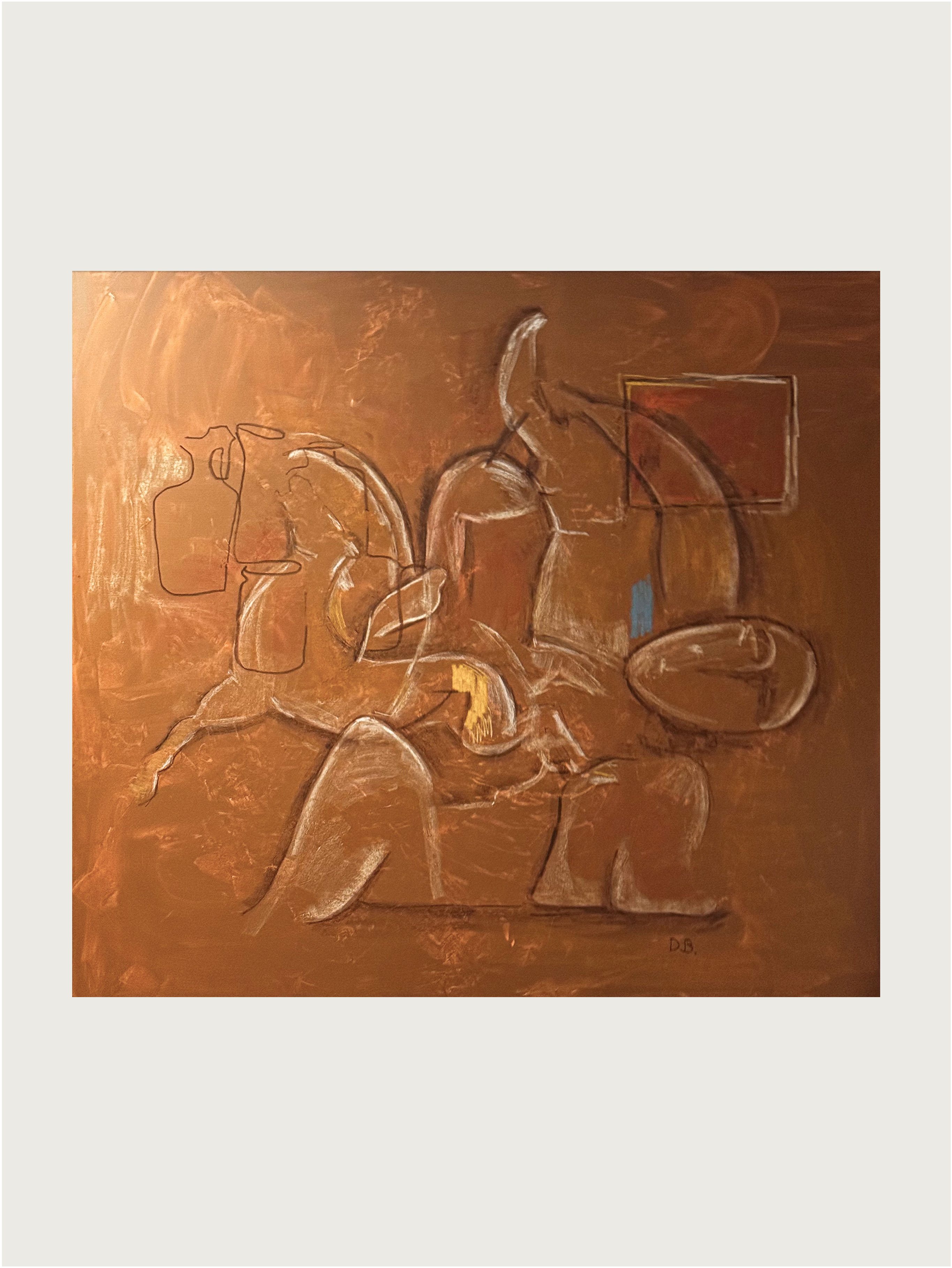 Canvas Painting - Morphe by Dovile Bernotaite | The Oblist
