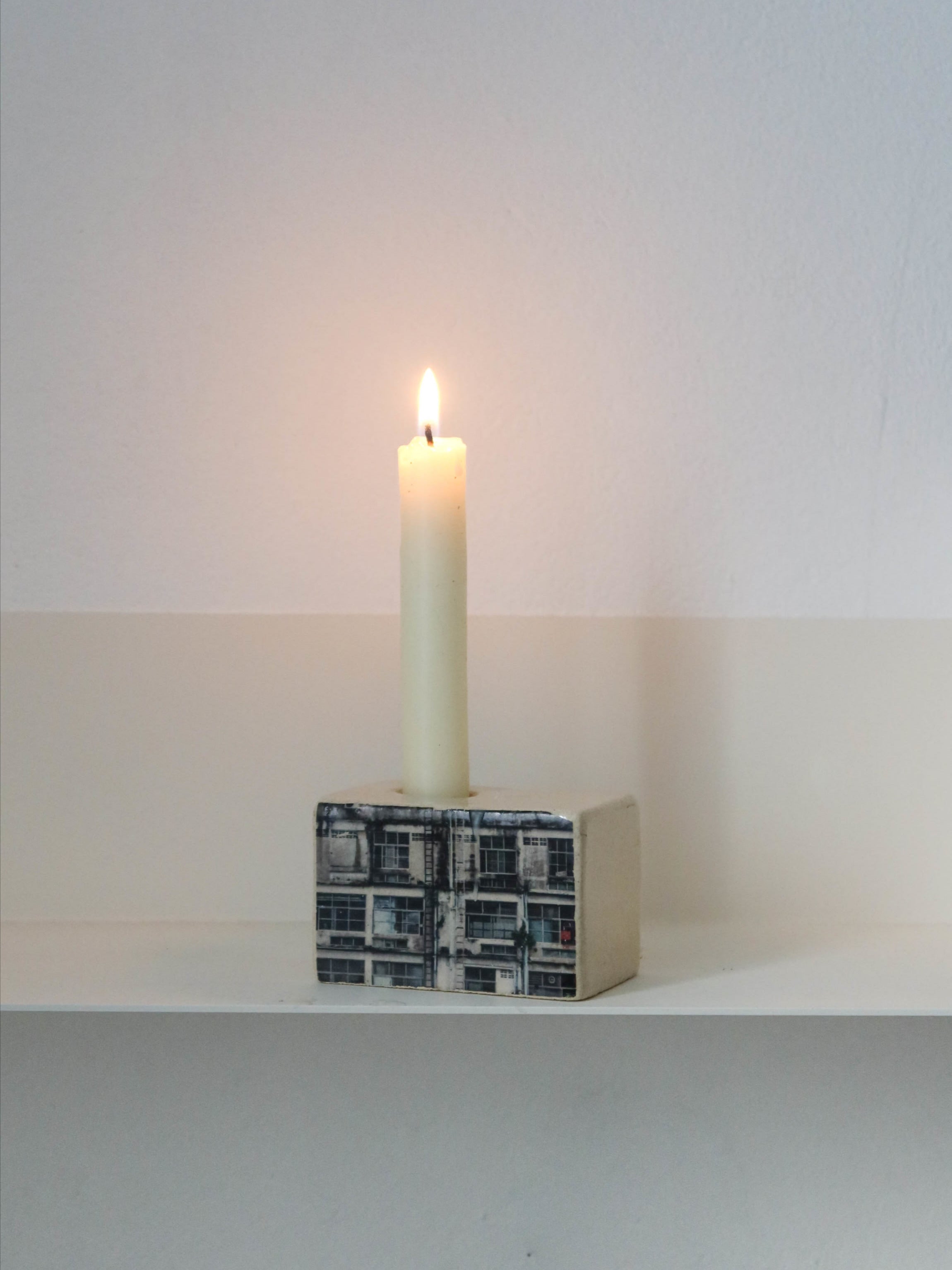 Photographic Candle Holder - Bangkok Facade by Céju | The Oblist