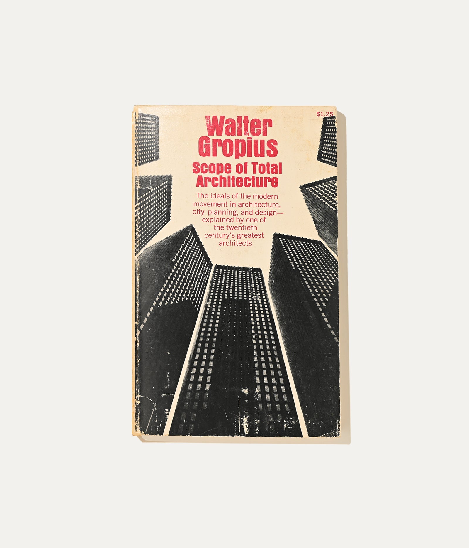 Scope of Total Architecture, Walter Gropius, 1970 Interiors Book by ARCHIVISM | The Oblist