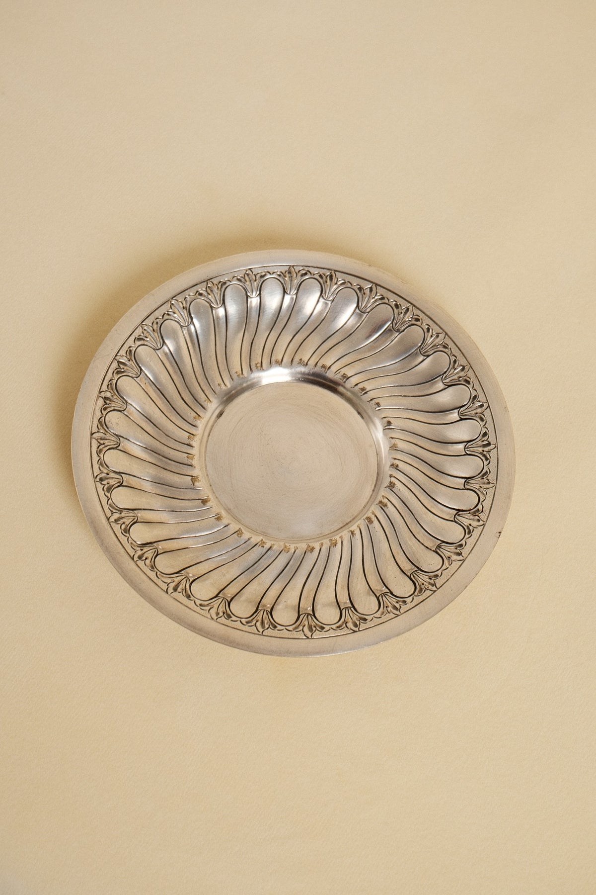 Art Nouveau Silver-Plated Trinket Dish by Léopold Auzolle by Truffe Studio | The Oblist