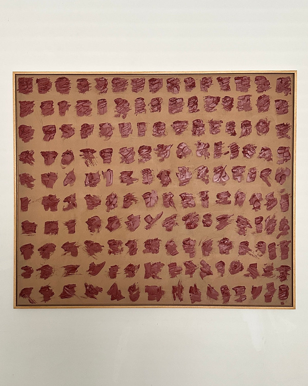 'Indian Red - Soil Study' Painting by Roi Elmaliah | The Oblist