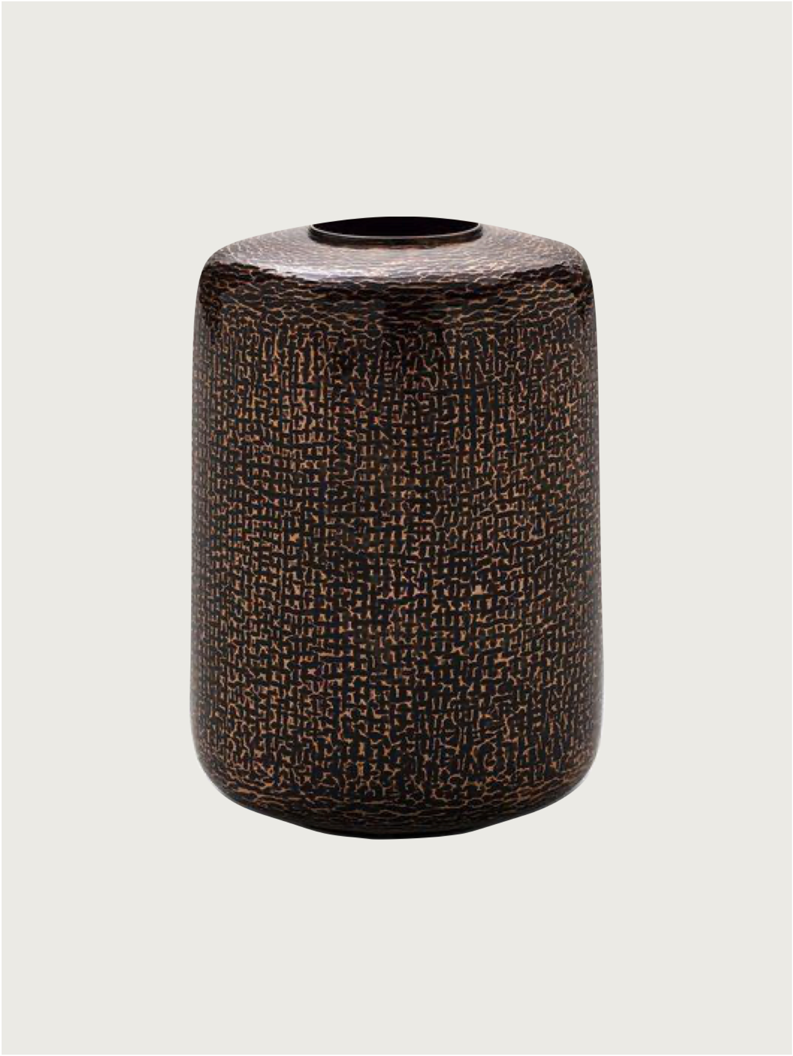 Collectible Modern Copper Vase by zanetto | The Oblist — handcrafted copper finish