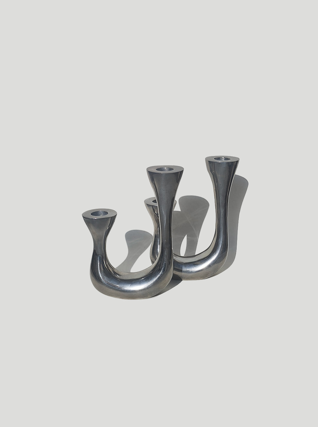 Pair of Candle Holders — detail view
