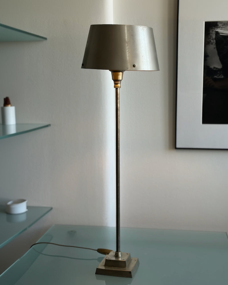 French Modernist Table Lamp by Jacques Pergay, 1970s by OBJECT AGENCY | The Oblist