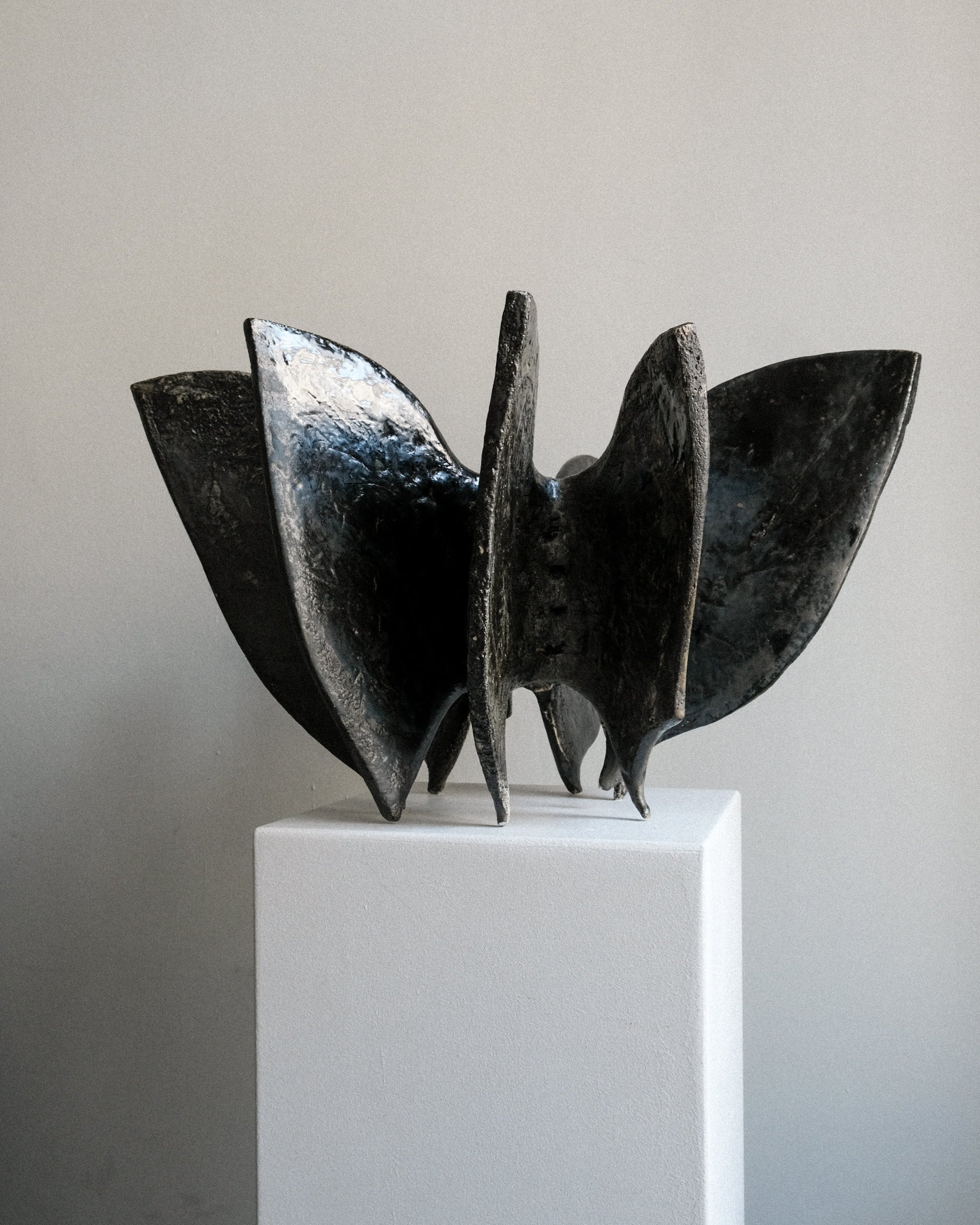 Winged IXX (2026) Sculpture — close-up