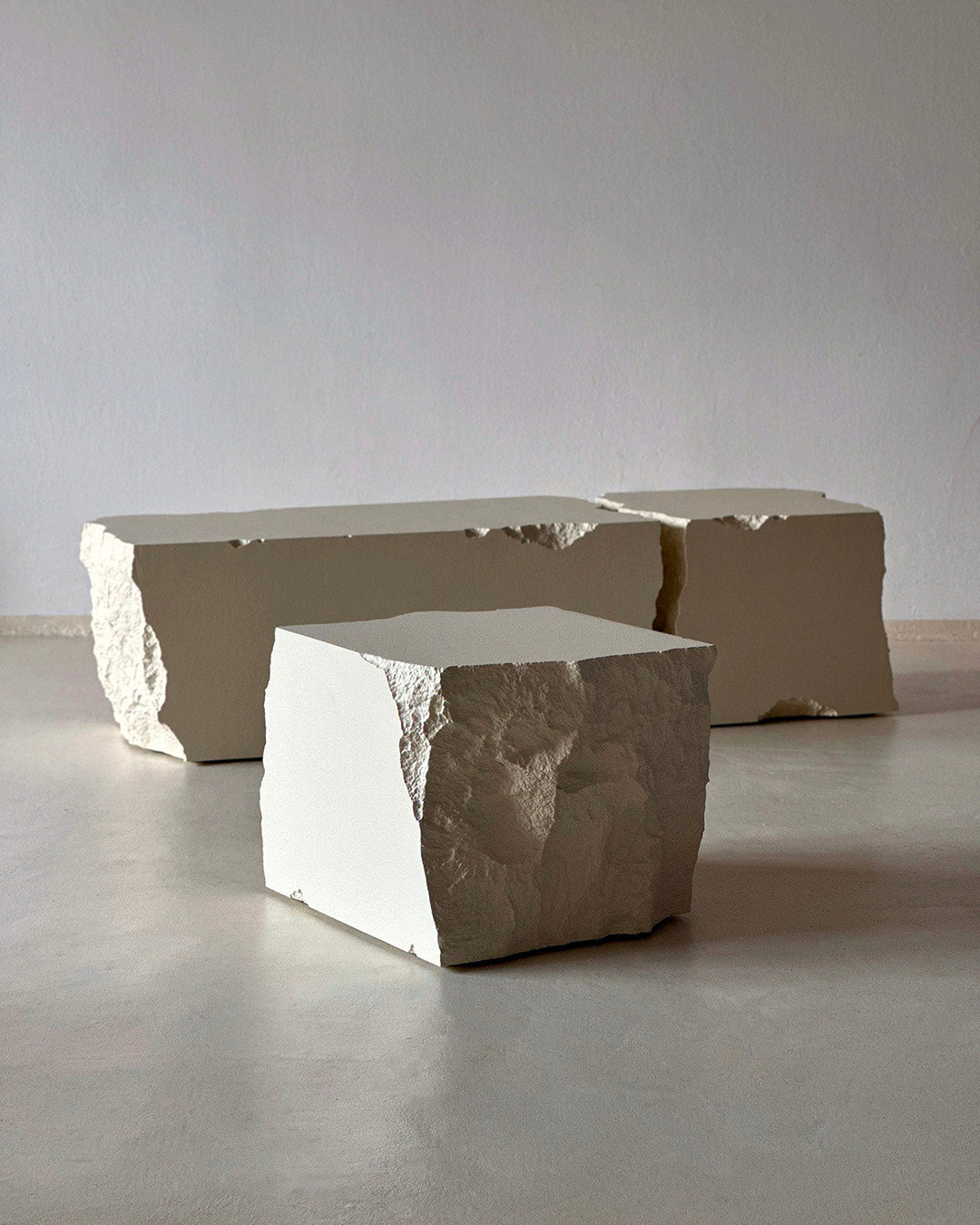 Lapis – Foam Stool & Bench Set by Pablo Octavio | The Oblist