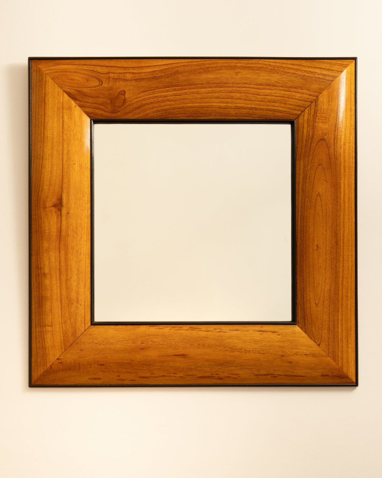 Wooden Italian Mirror - Italy 1950s