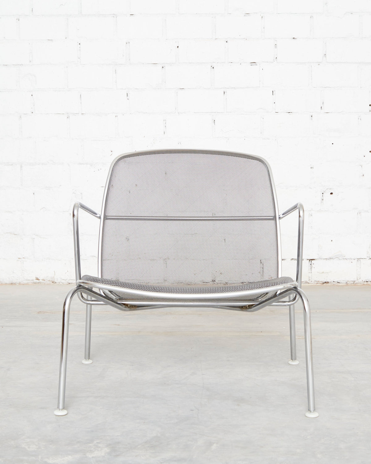 Two "Web Chairs" by Antonio Citterio for B&B Italia — detail view