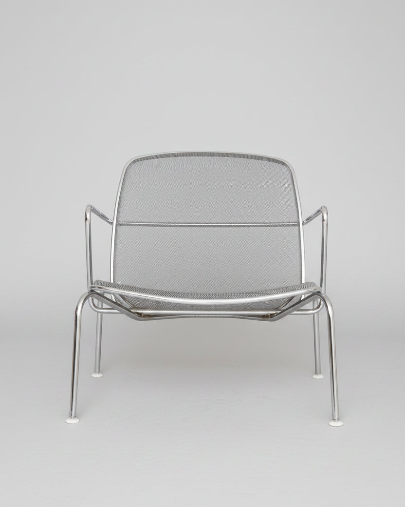 Two "Web Chairs" by Antonio Citterio for B&B Italia — detail view