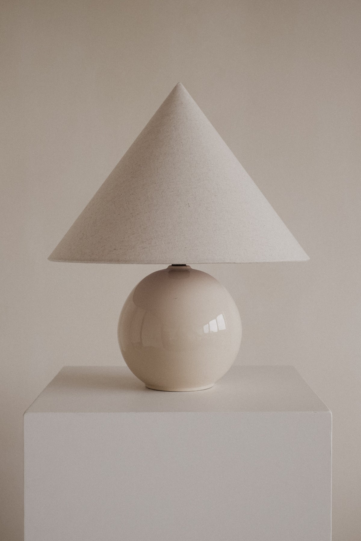 Ceramic Cone Table Lamp by septembre studios | The Oblist