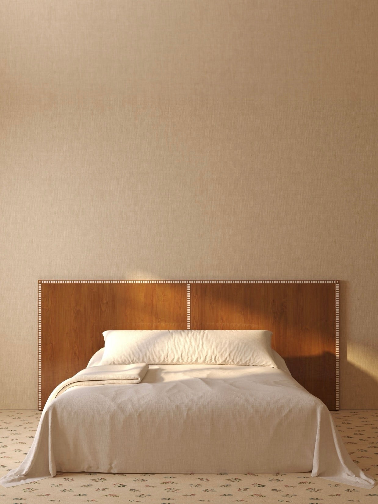 Aquarama Headboard in Cherry by Lemon | The Oblist — cherry wood finish