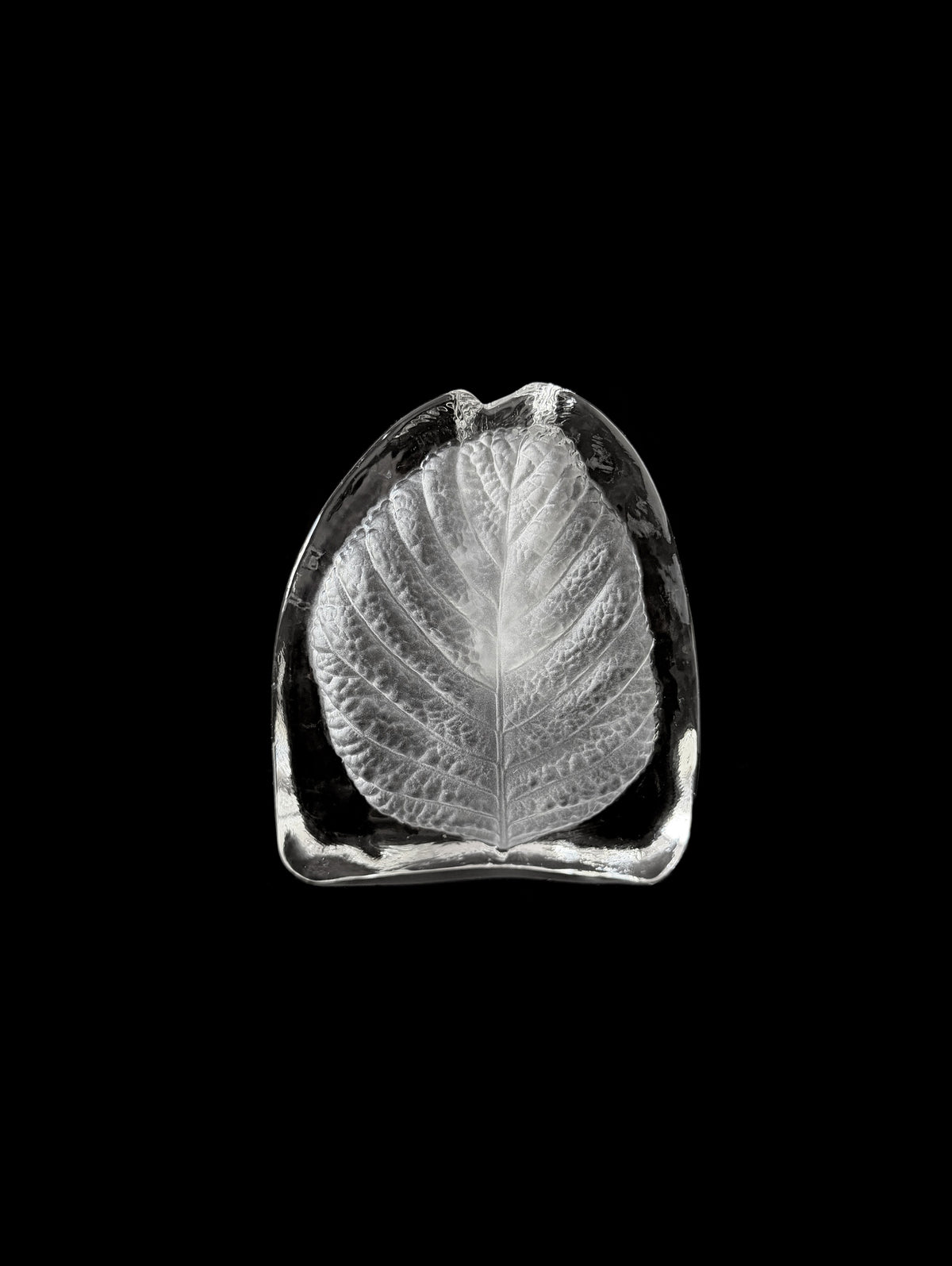 Vintage glass soliflore vase by LA PARADE | The Oblist