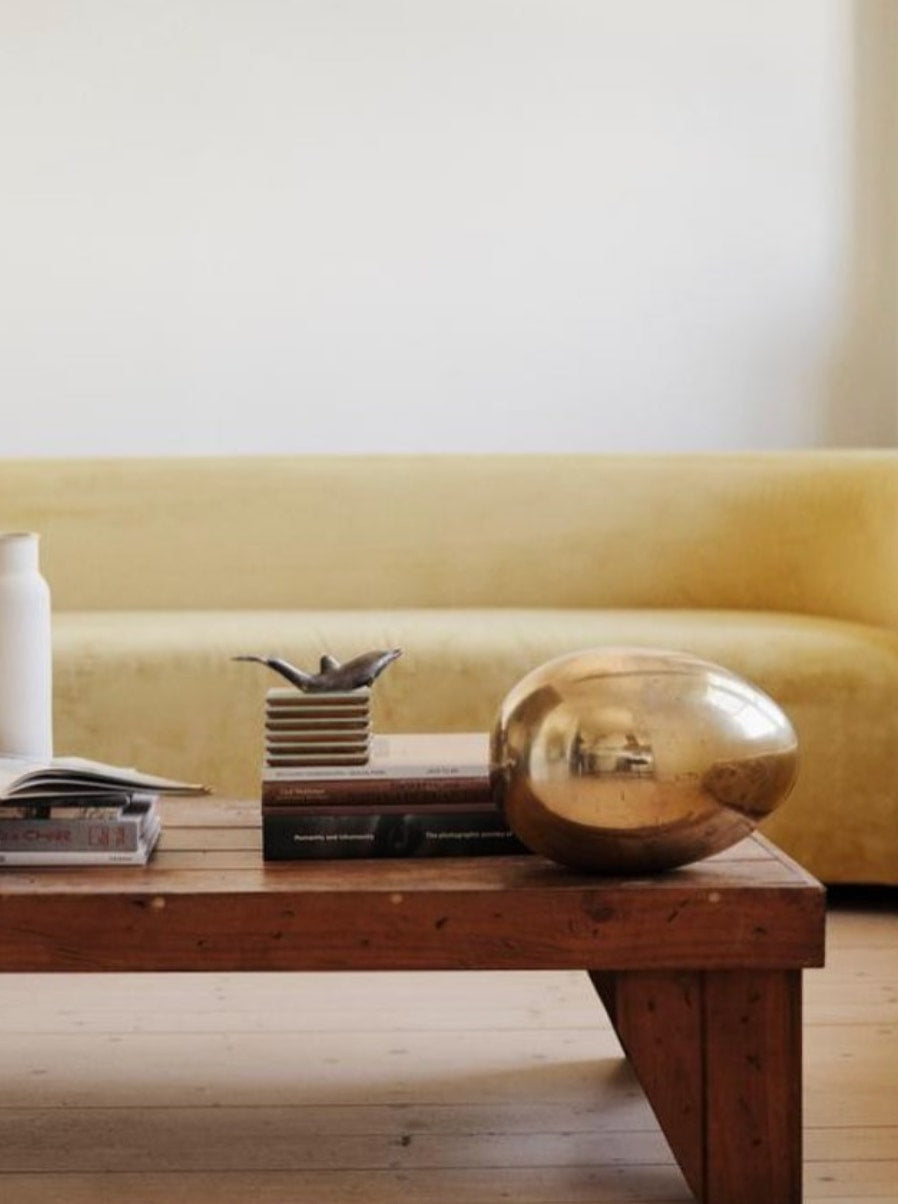 Brass | Egg Sculpture by Fourth St | The Oblist