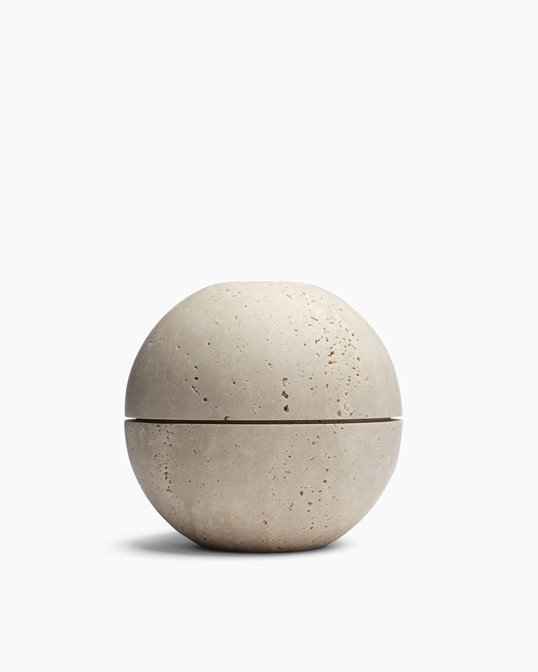 Incense Holder in Travertine Stone
