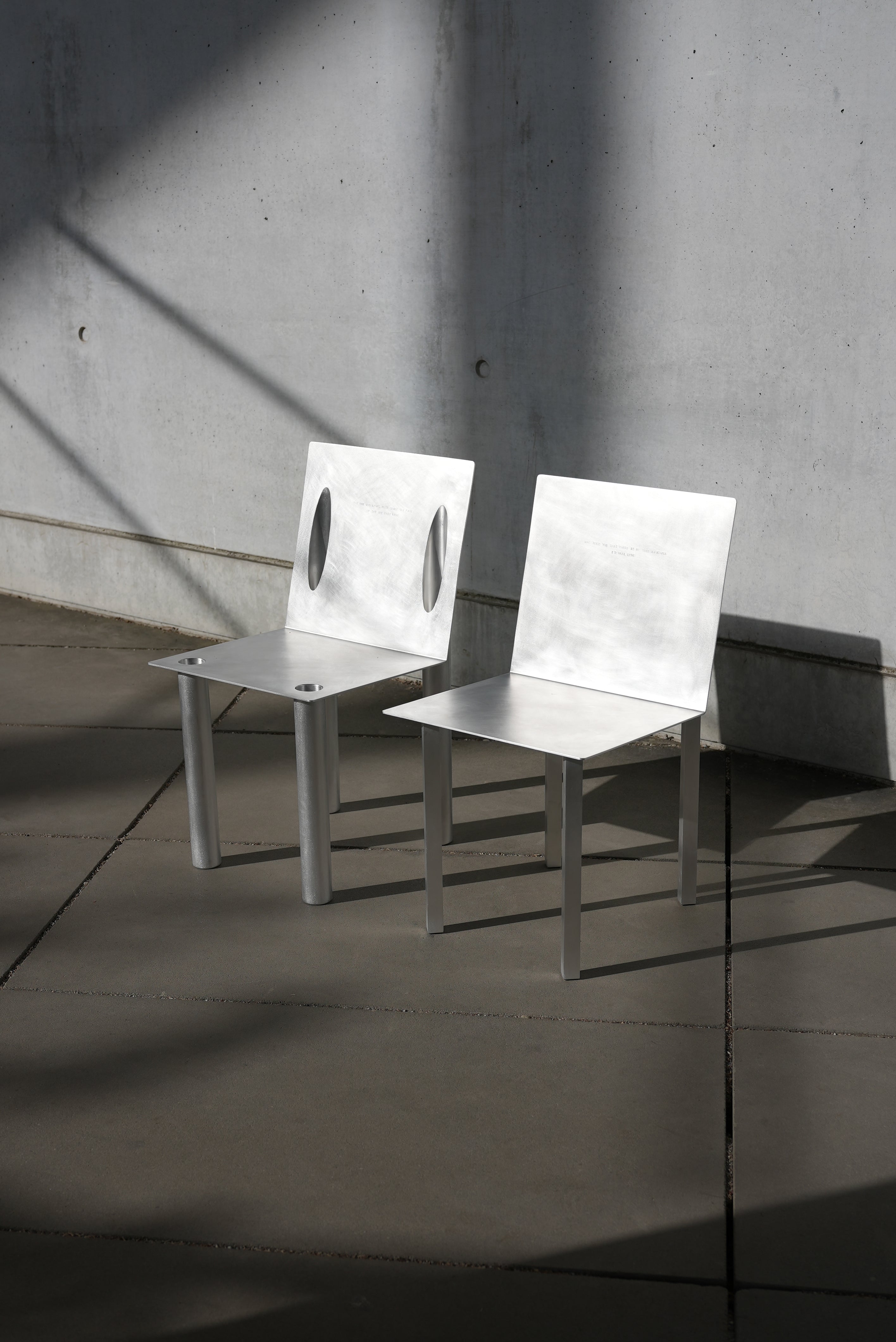 MASTER & MARGARITA by STUDIO VON SCHOENEBECK | The Oblist — brushed aluminum, modern design