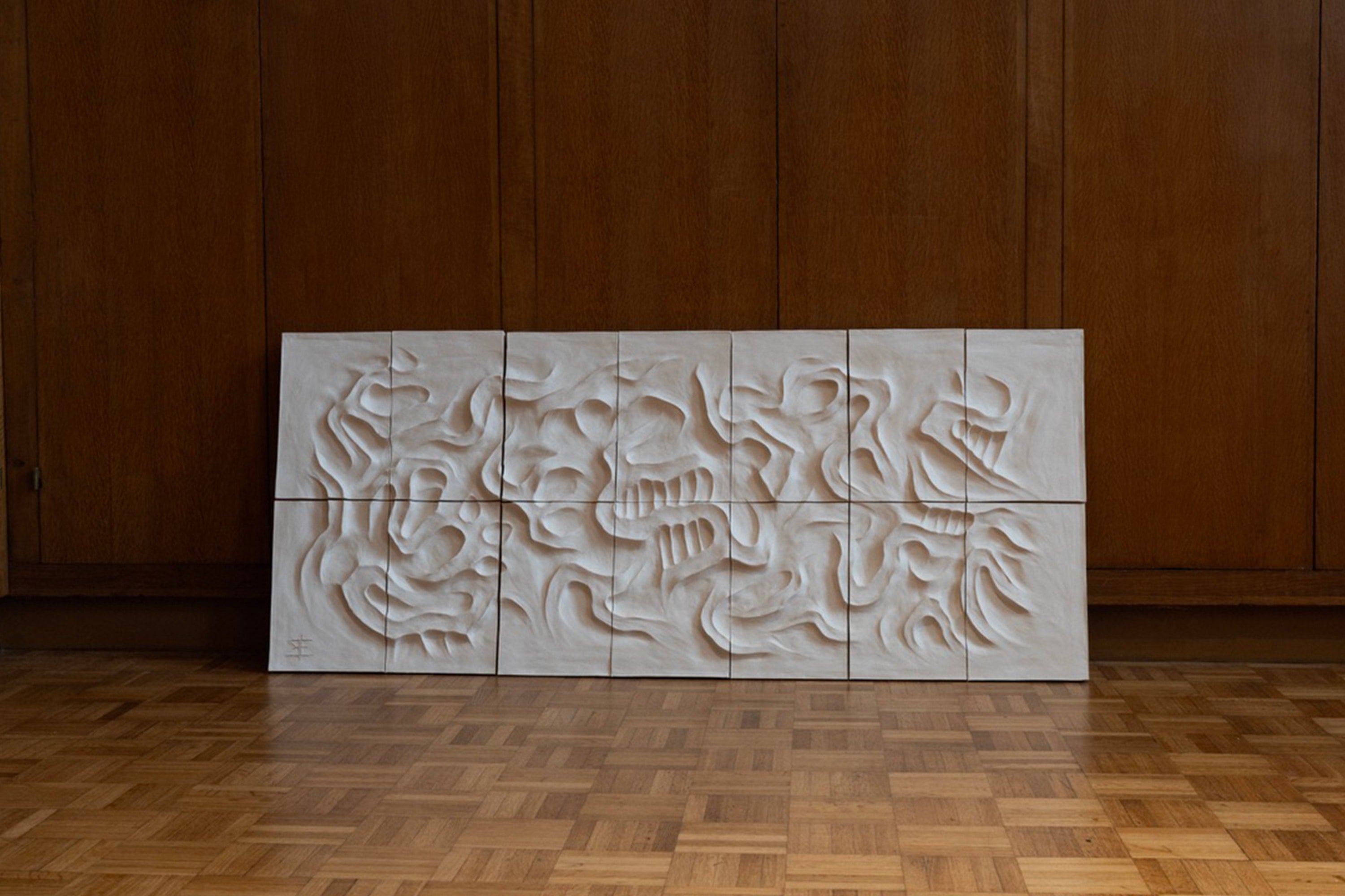 Le Grand Blanc - Wall Sculpture