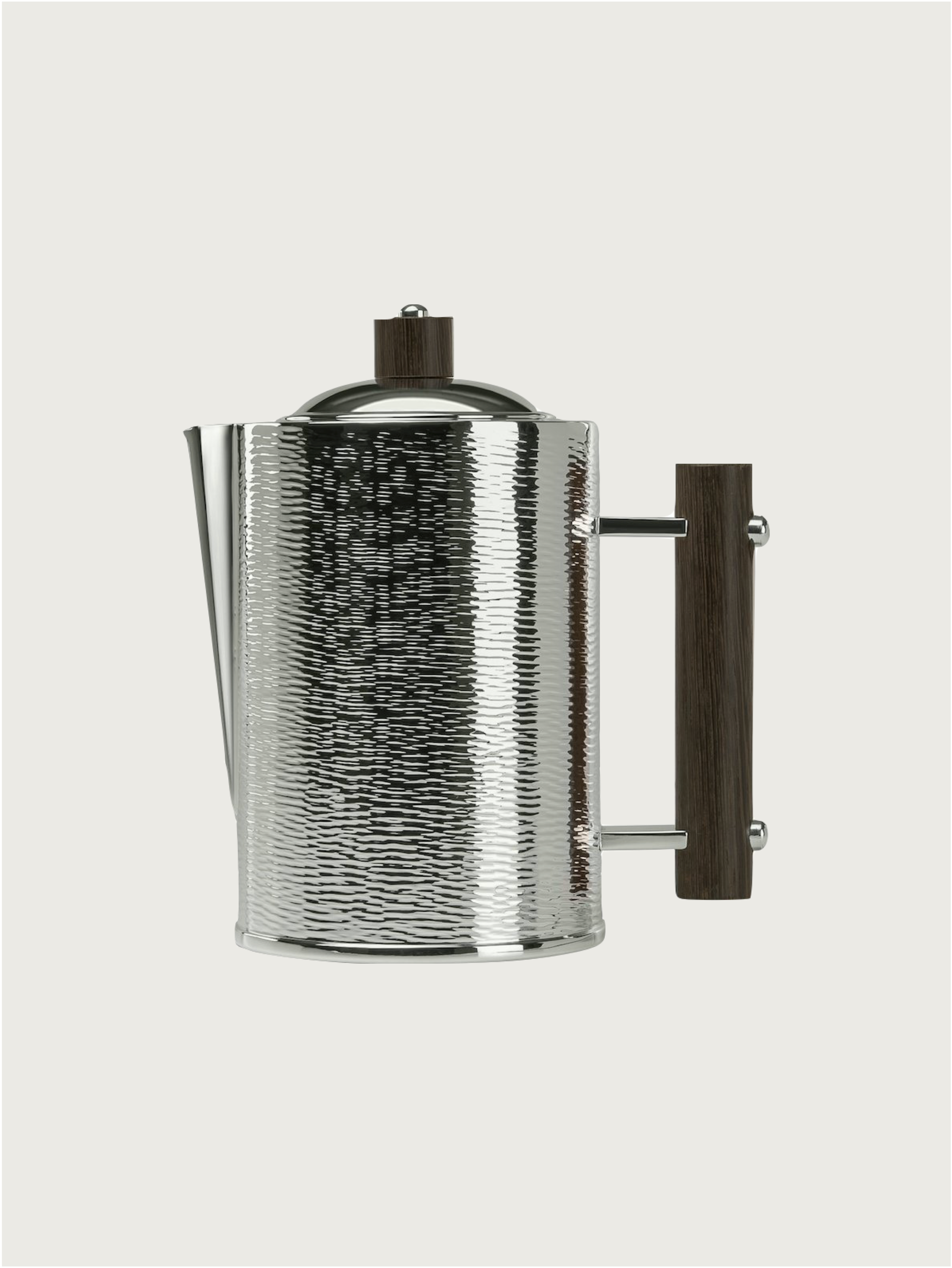Small Coffee Pot Ebony by zanetto | The Oblist — stainless steel, handcrafted