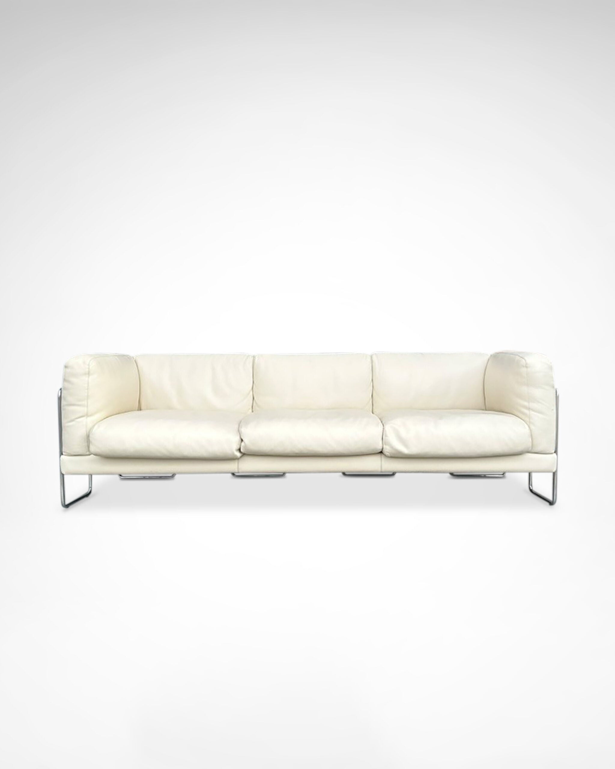 Pen Club 3-Seater Sofa by Kwok Hoi Chan for Steiner France, 1980s by Redesignable | The Oblist