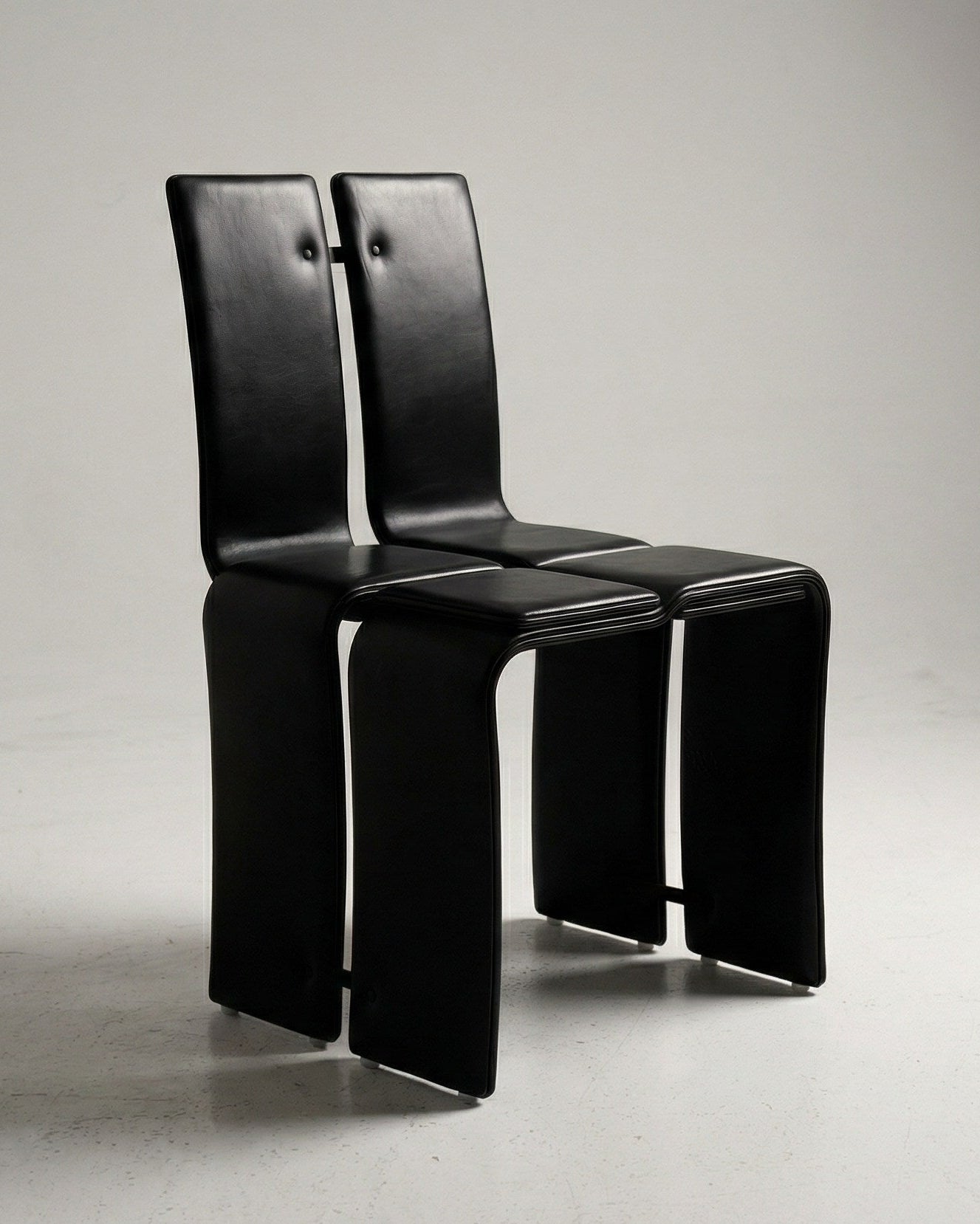 Chaise Tressée - Cuir