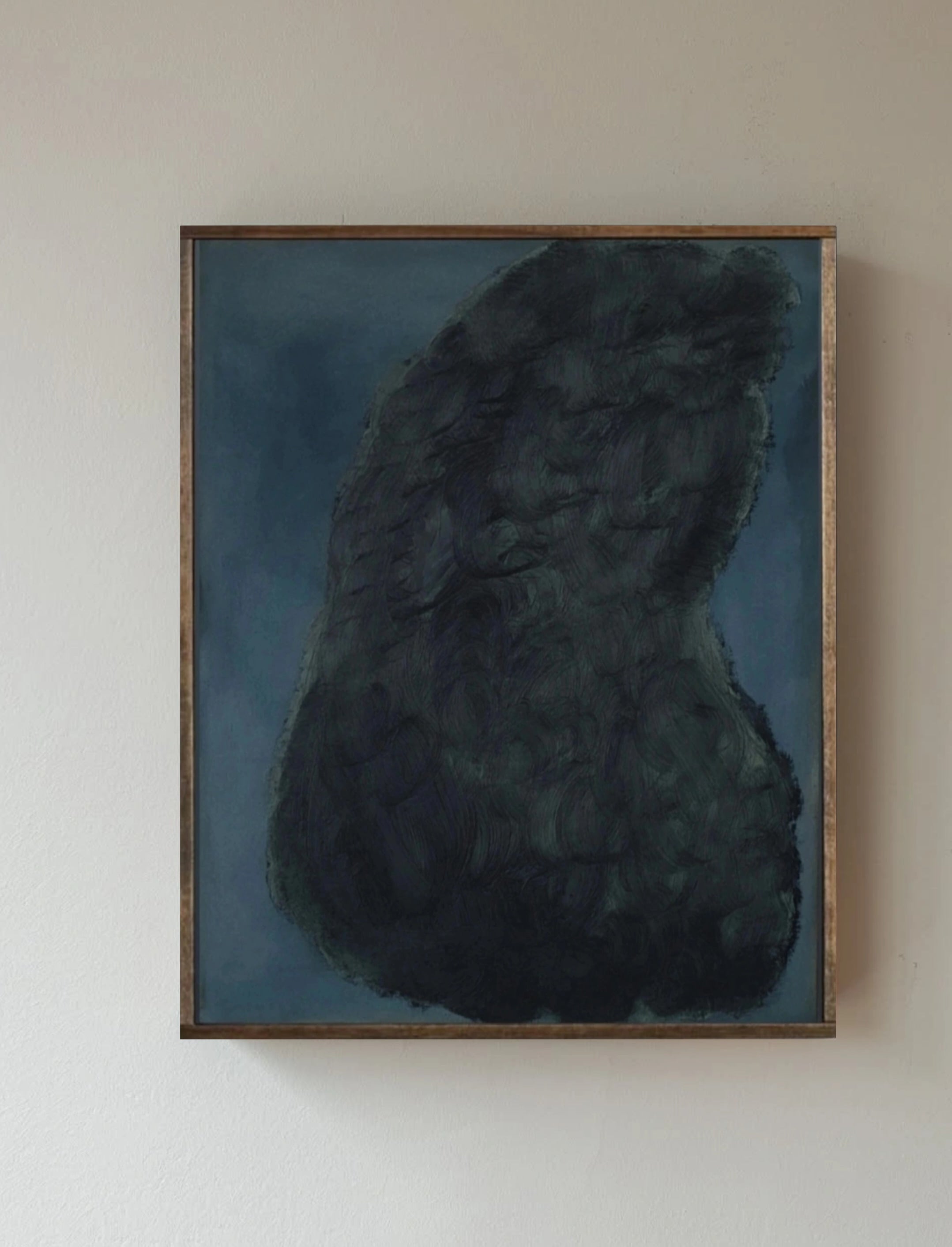 'Coraux verts bleus' Painting