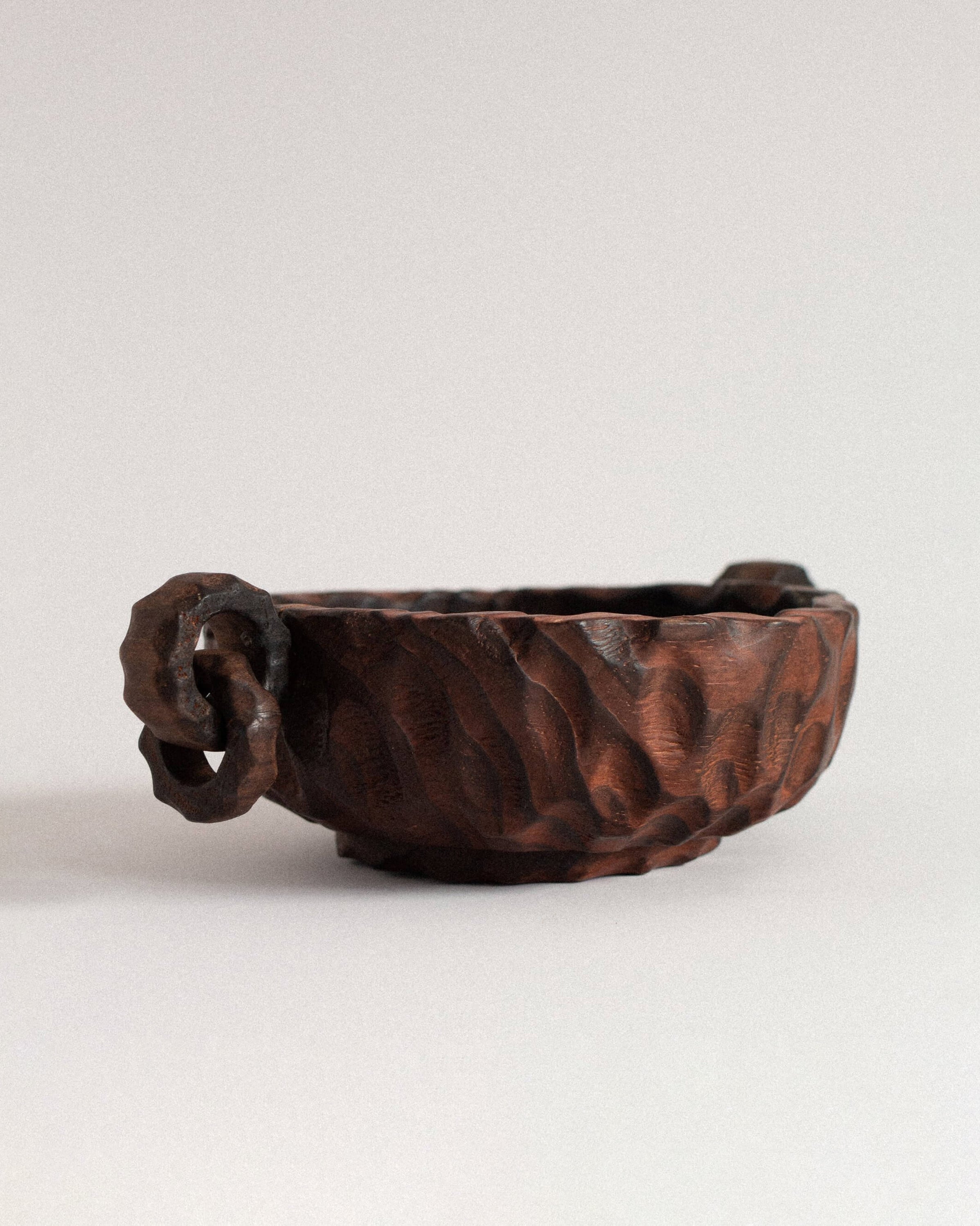 Hand-carved Wooden Bowl — lifestyle setting