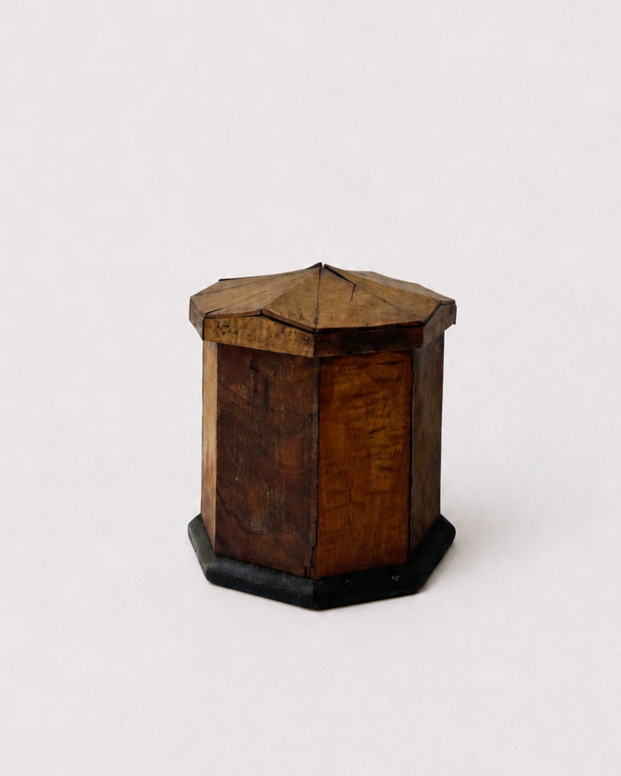 Geometric Wooden Lidded Box by of matter | The Oblist