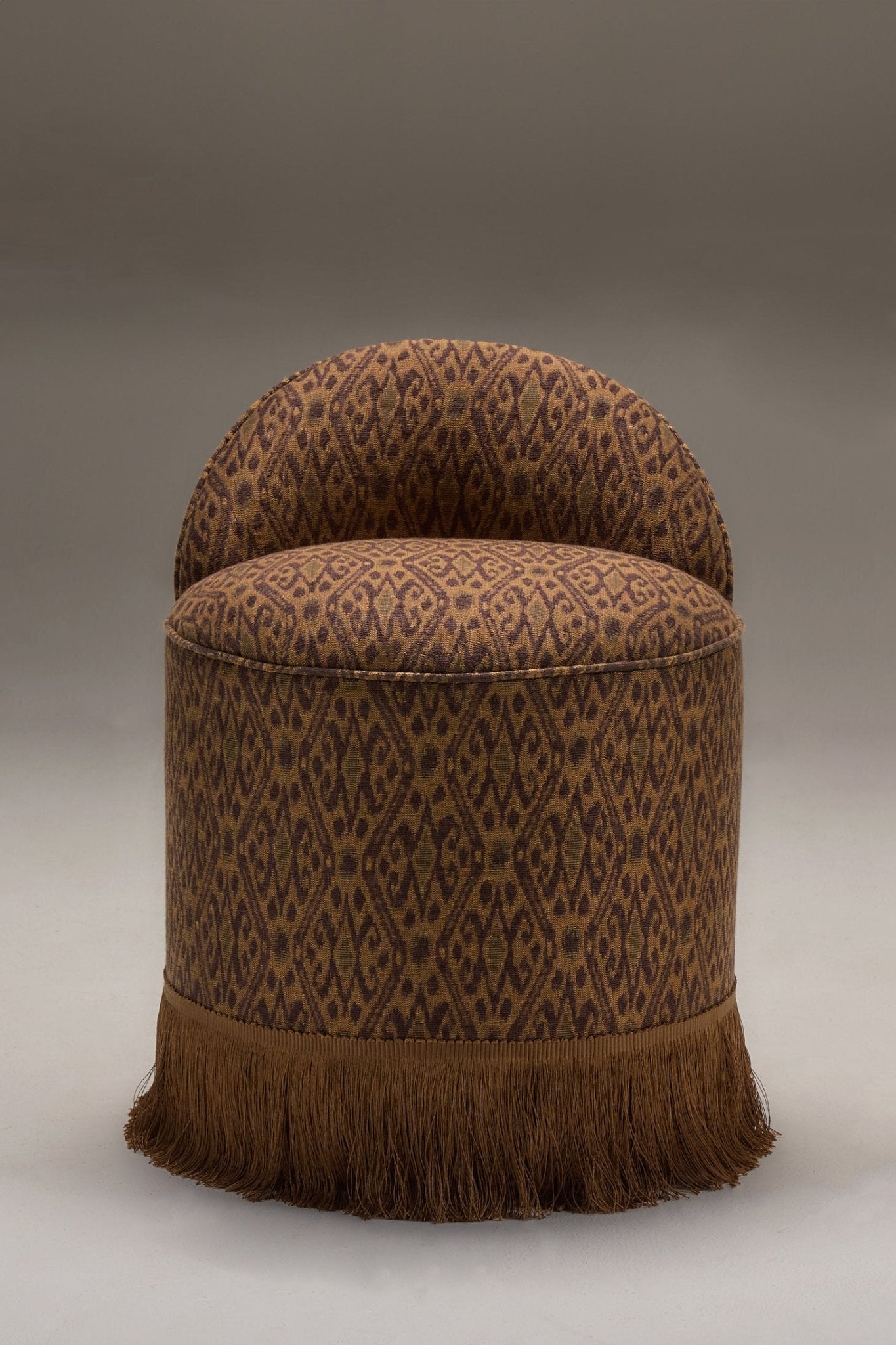 TABOURET INFERI - IKAT TISSÉ