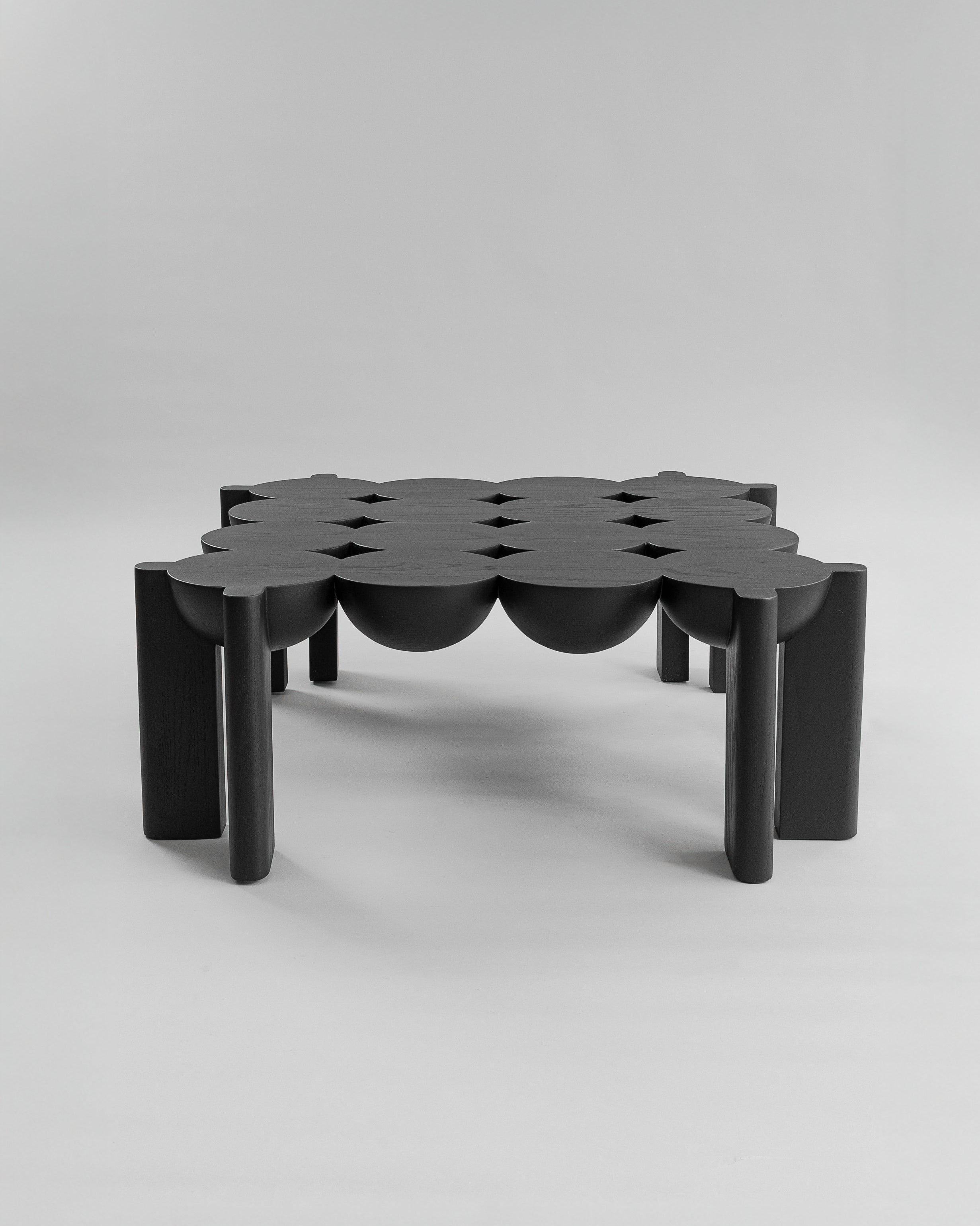 BLEO Large Oak Coffee Table by Daniel Couttolenc | The Oblist — handcrafted oak, modern design
