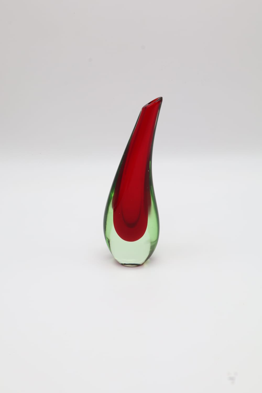 Antonio Da Ros voor Cenedese 'Sommerso' Glazen Snavelvaas – Italië (1960–1970) by Forma Finds | The Oblist