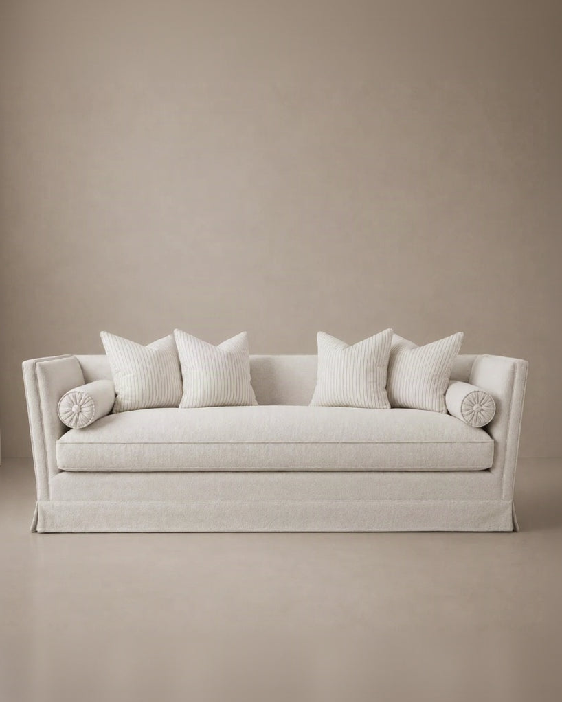 Steph Sofa 240 cm - Luxury Bouclé - Skirting by RIJD Interior | The Oblist